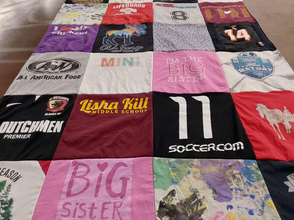 T-shirt quilt featuring dutchmen premier by Christina from NY