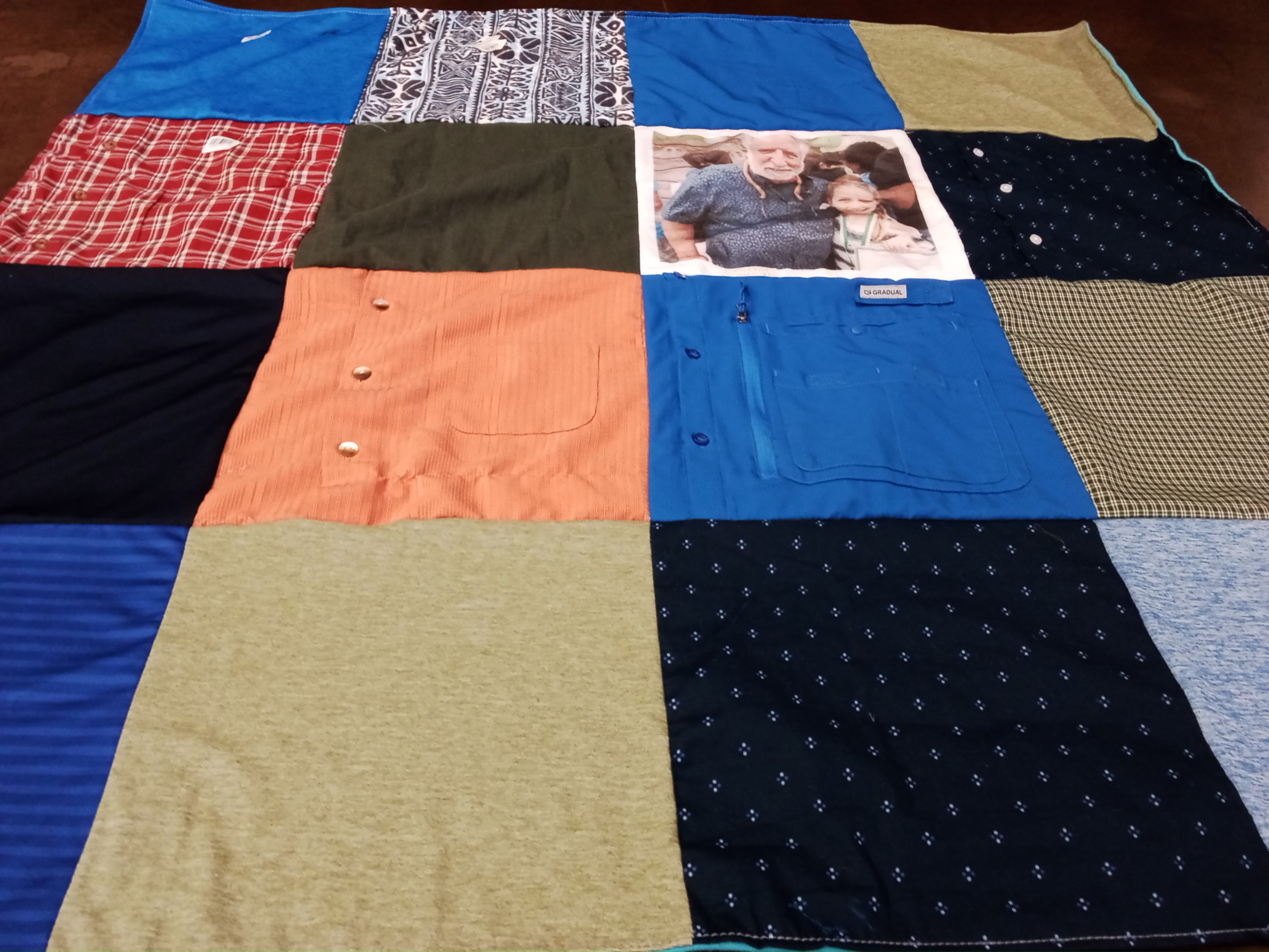 T-shirt quilt by Lauren from FL