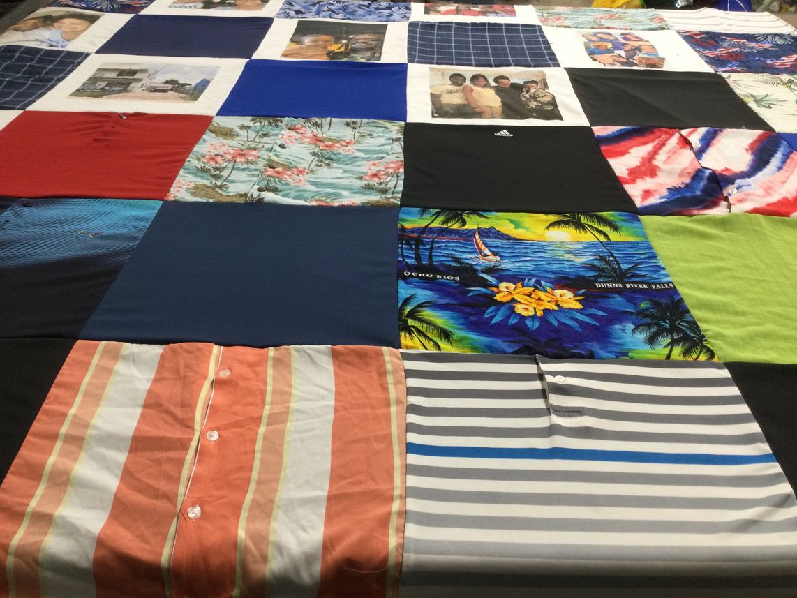 T-shirt quilt by Lisa from MI
