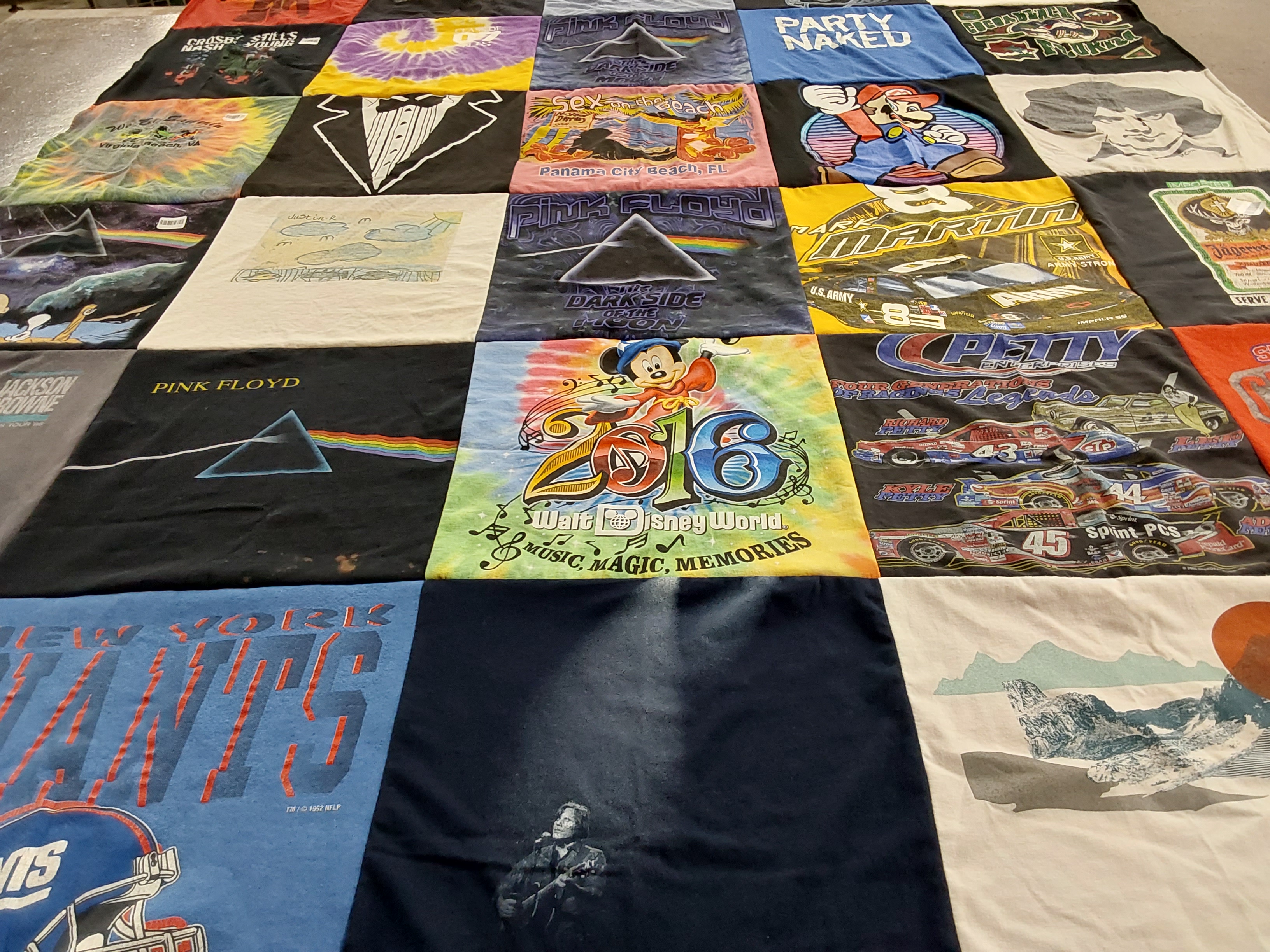 T-shirt quilt featuring new york giants by Patrick from NY