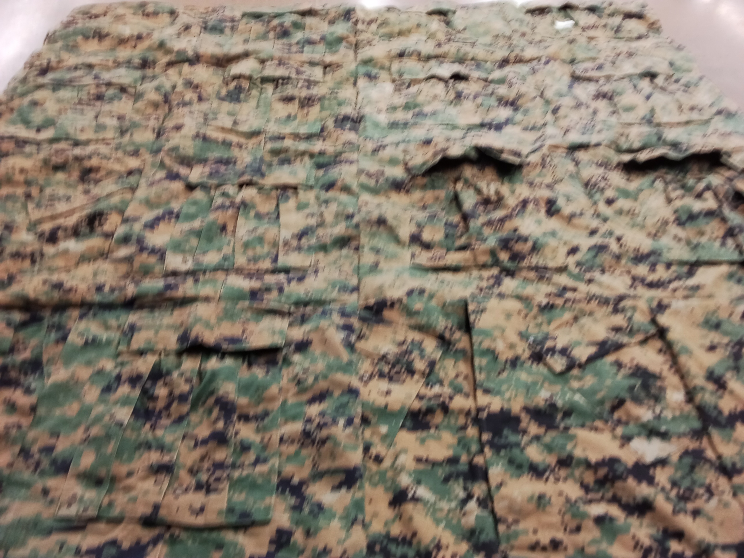 T-shirt quilt with military themes by Andrew from NY