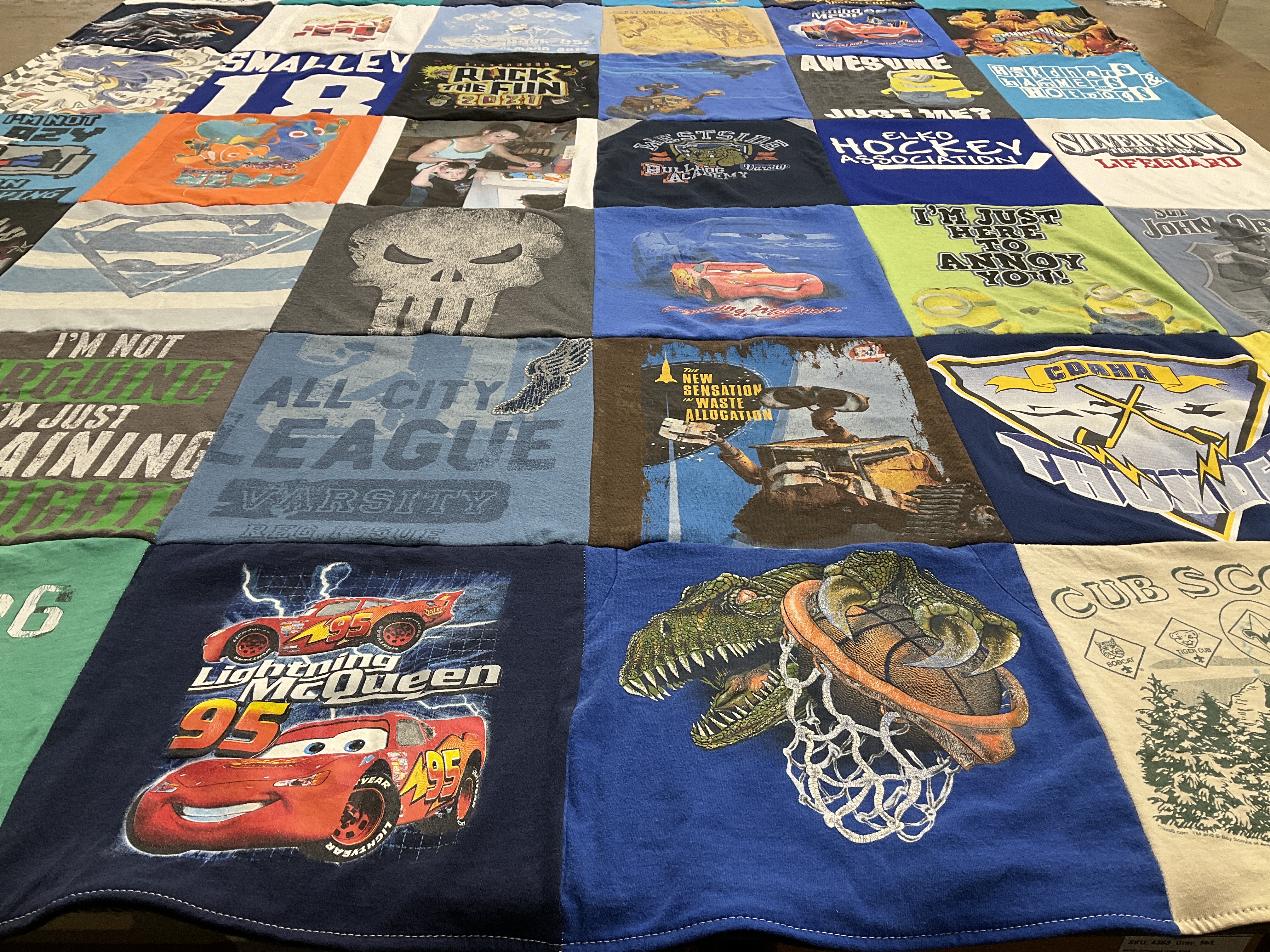 T-shirt quilt from cobra thunder by James from ID