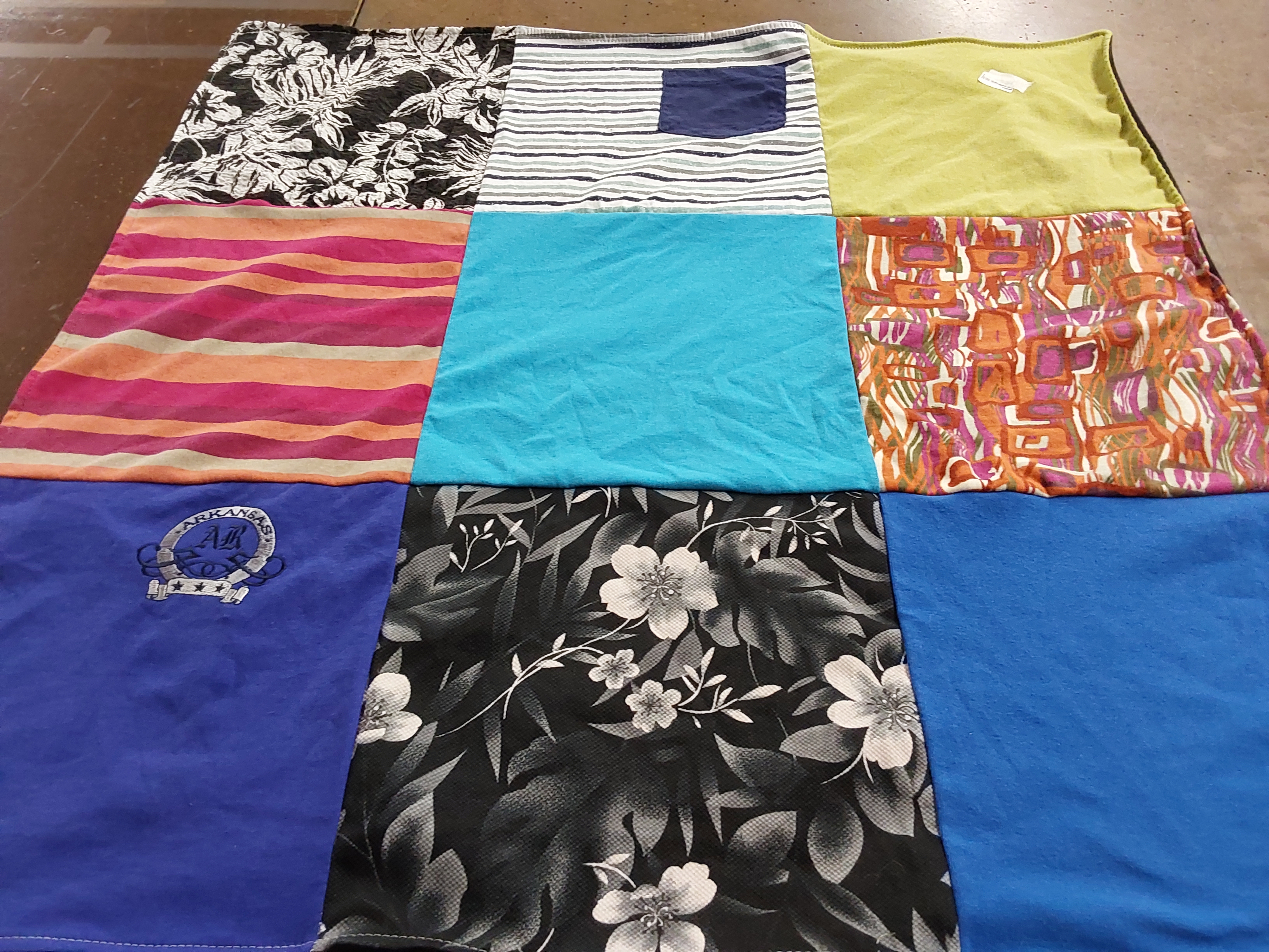 T-shirt quilt by Cathy from TX