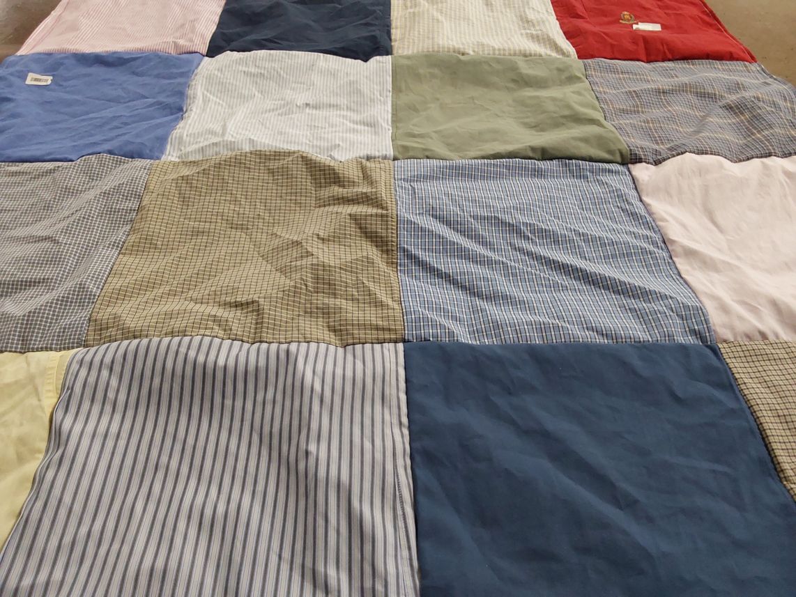 T-shirt quilt by Katie from CO