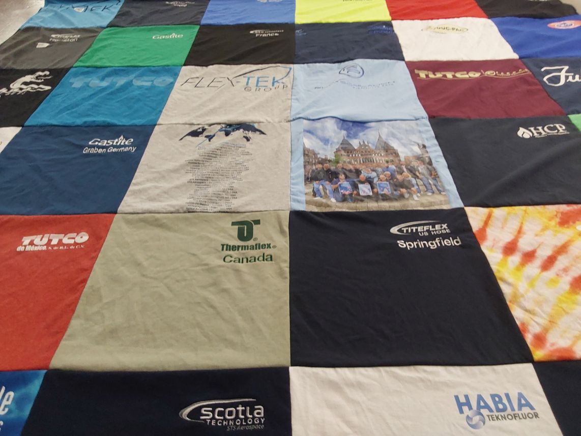 T-shirt quilt by Michelle from TN