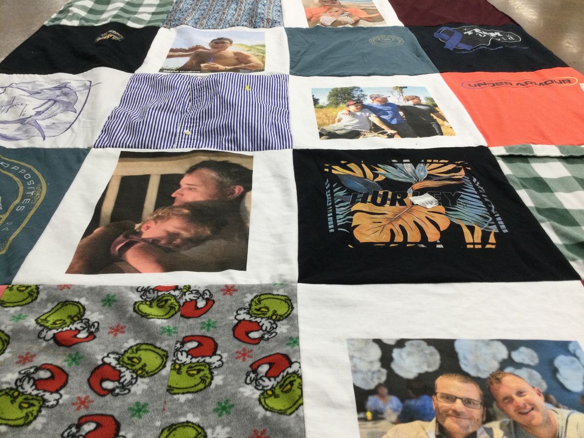 T-shirt quilt featuring florida state seminoles by Kimberley from FL