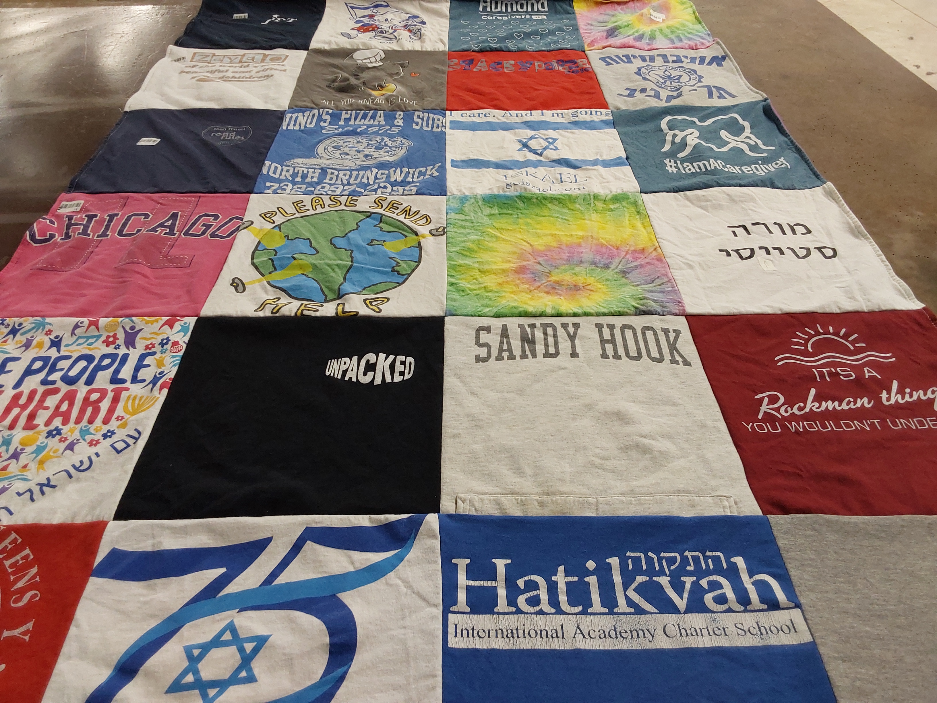 T-shirt quilt by Stacey from NJ