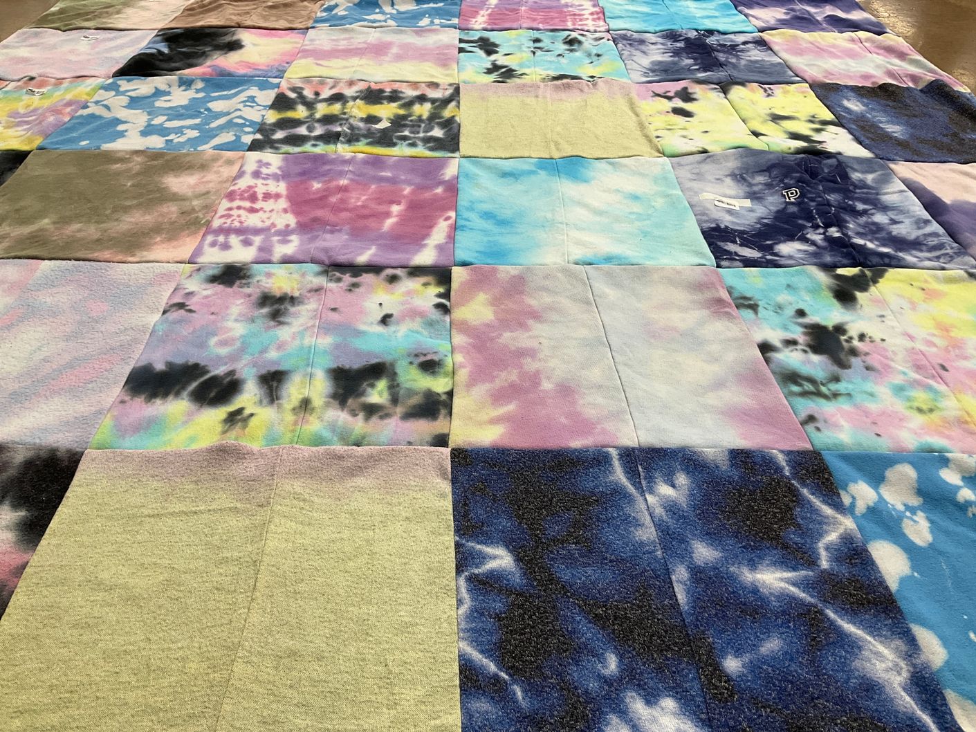 T-shirt quilt by Suzanne from NY