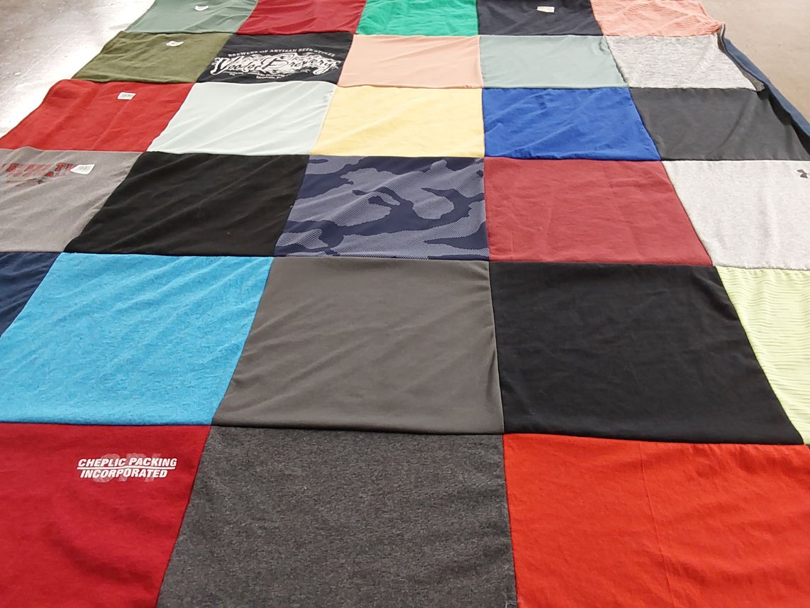 T-shirt quilt by Aneta from PA