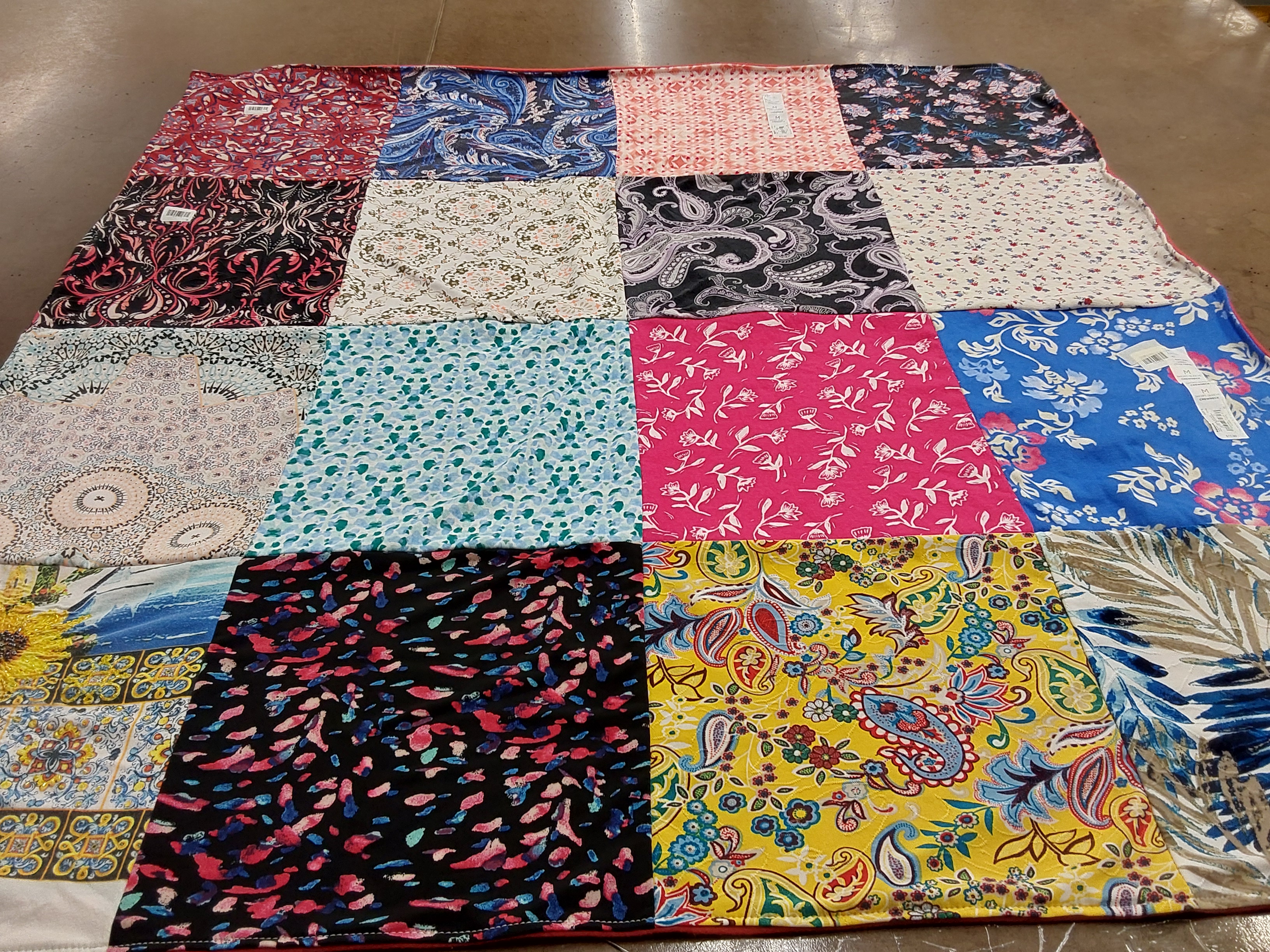 T-shirt quilt by Kara from CA