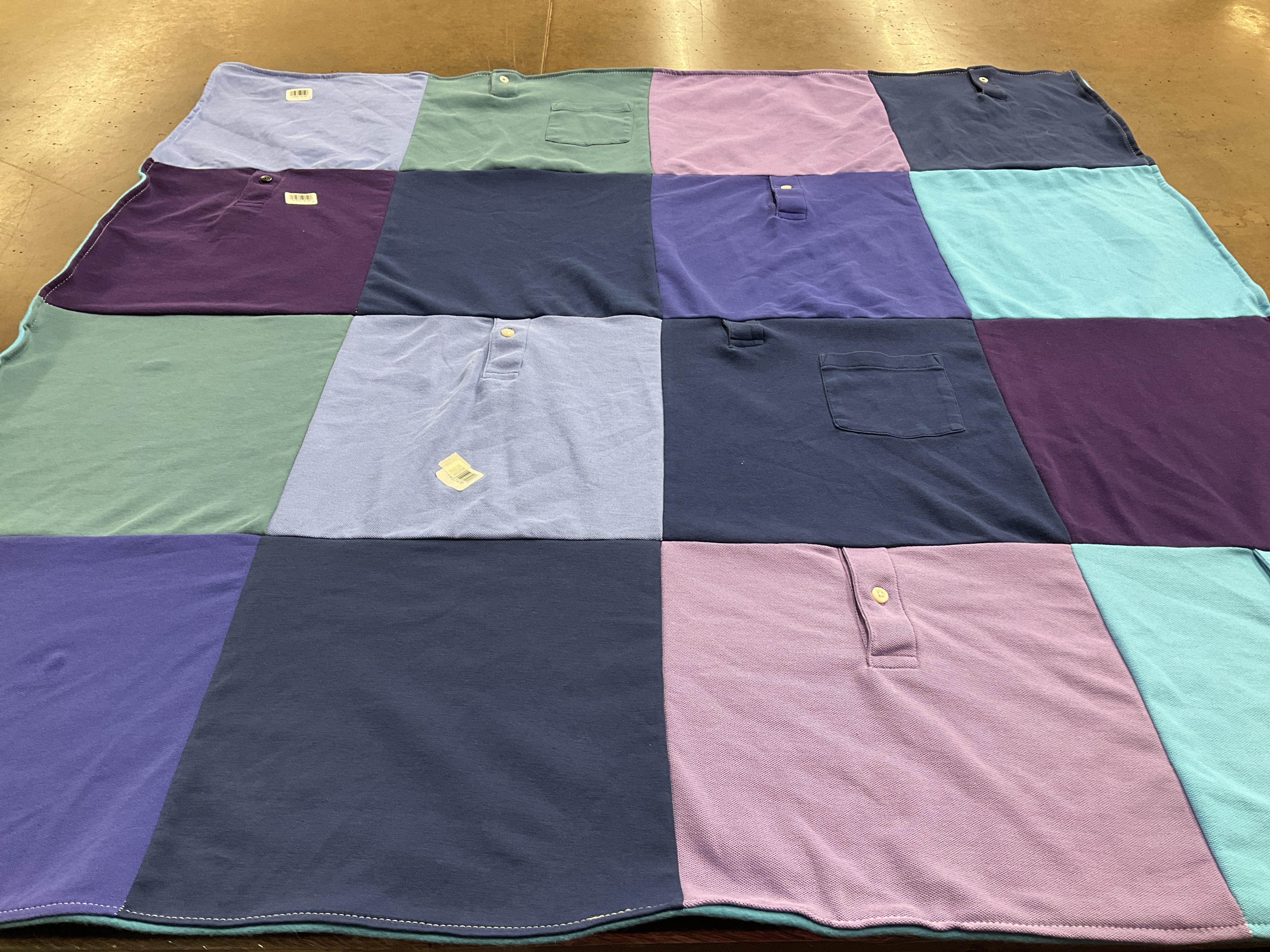 Custom Project Repat t-shirt quilt.