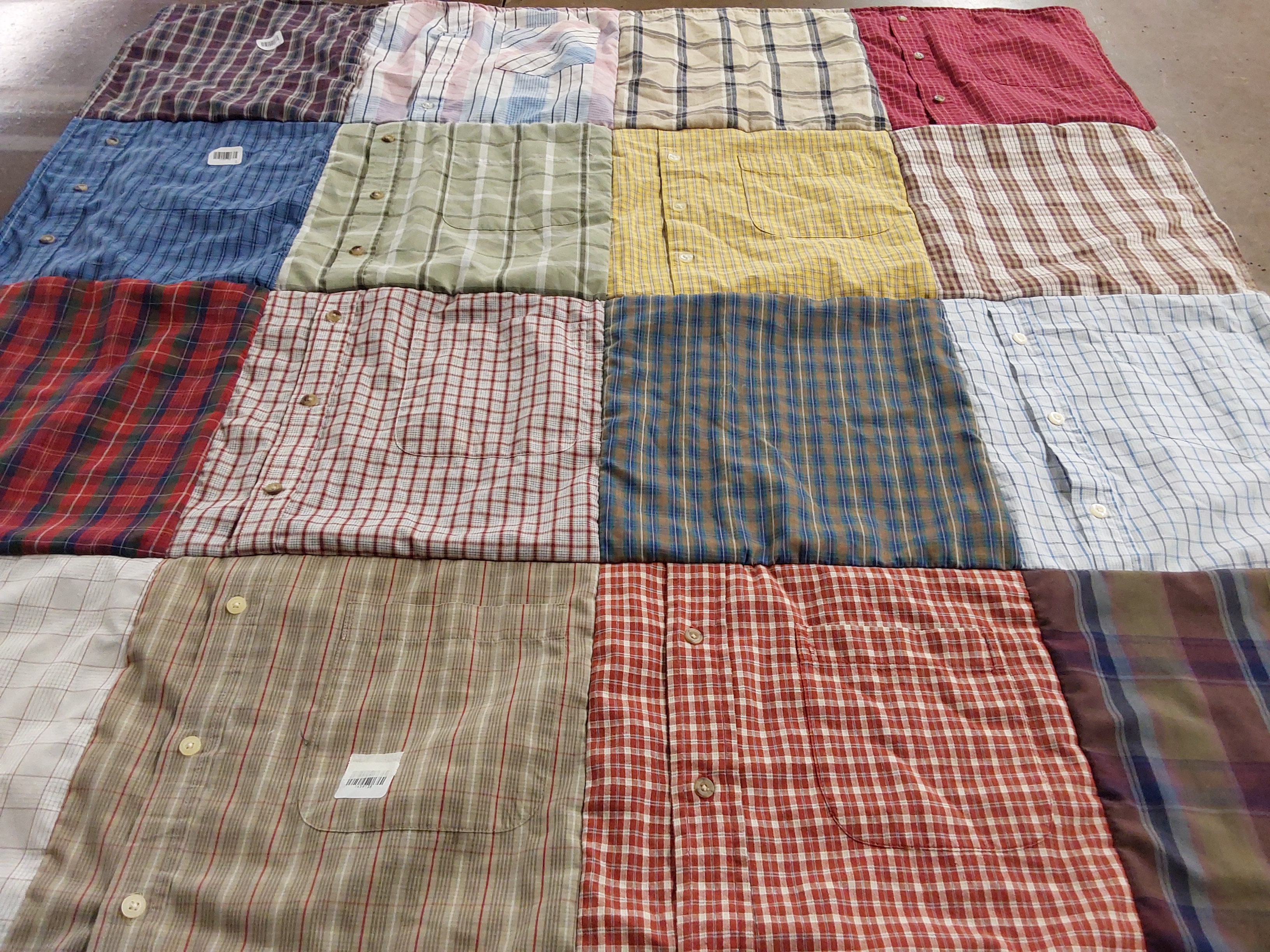 Custom Project Repat t-shirt quilt.