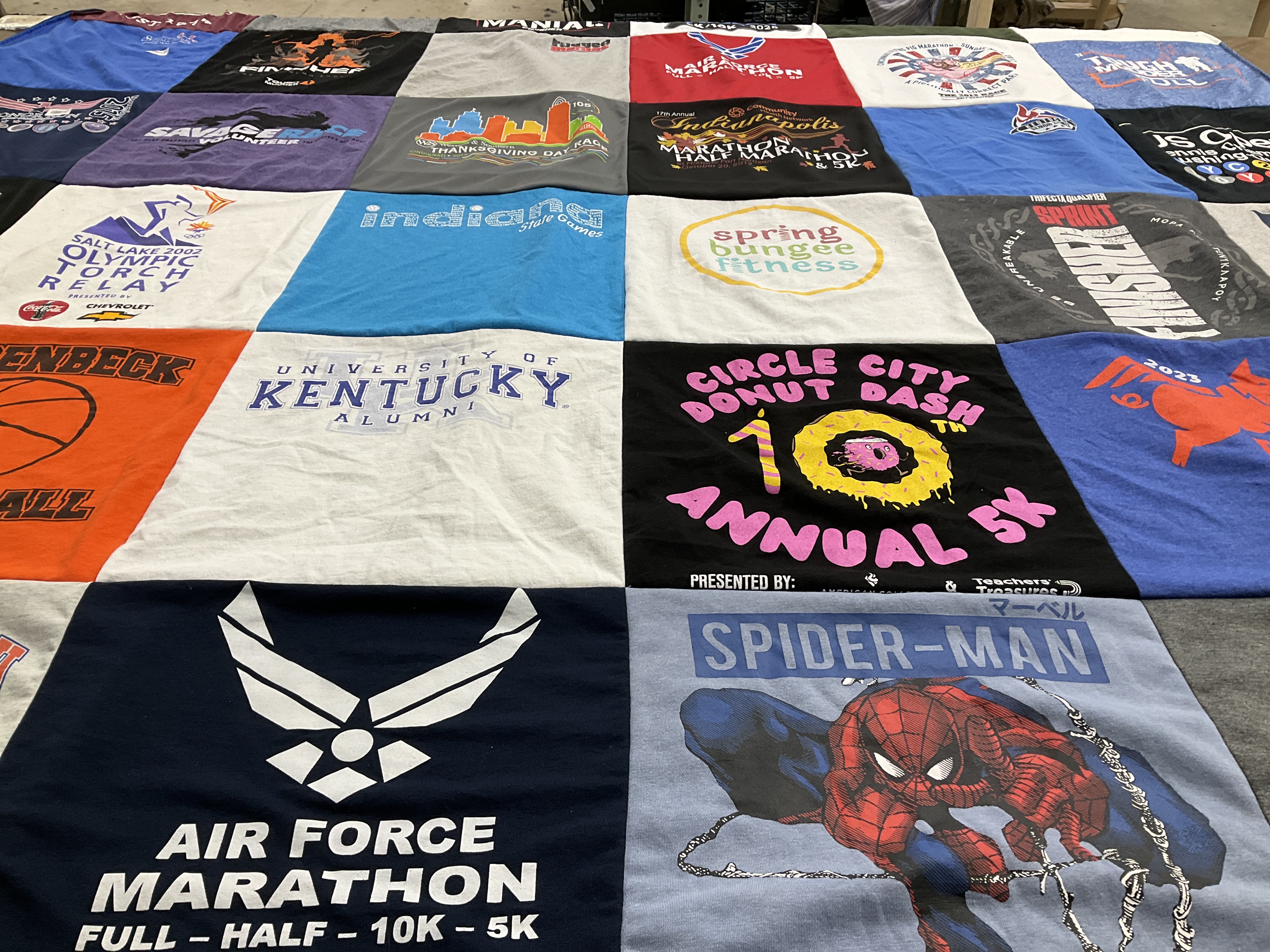 T-shirt quilt from university of kentucky by Mike from KY