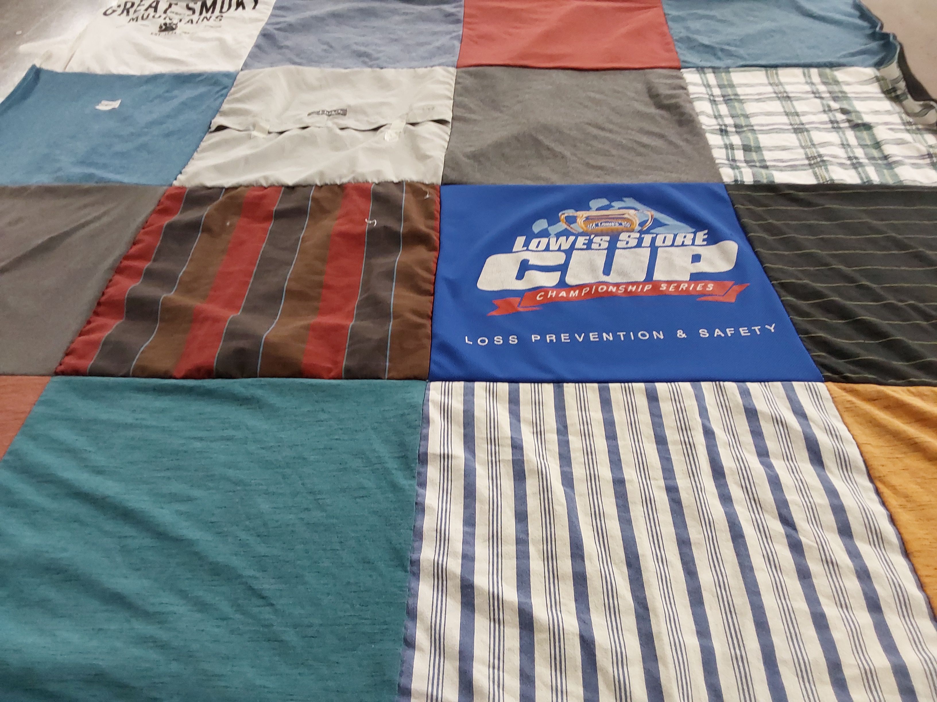 T-shirt quilt by Ashley from KY