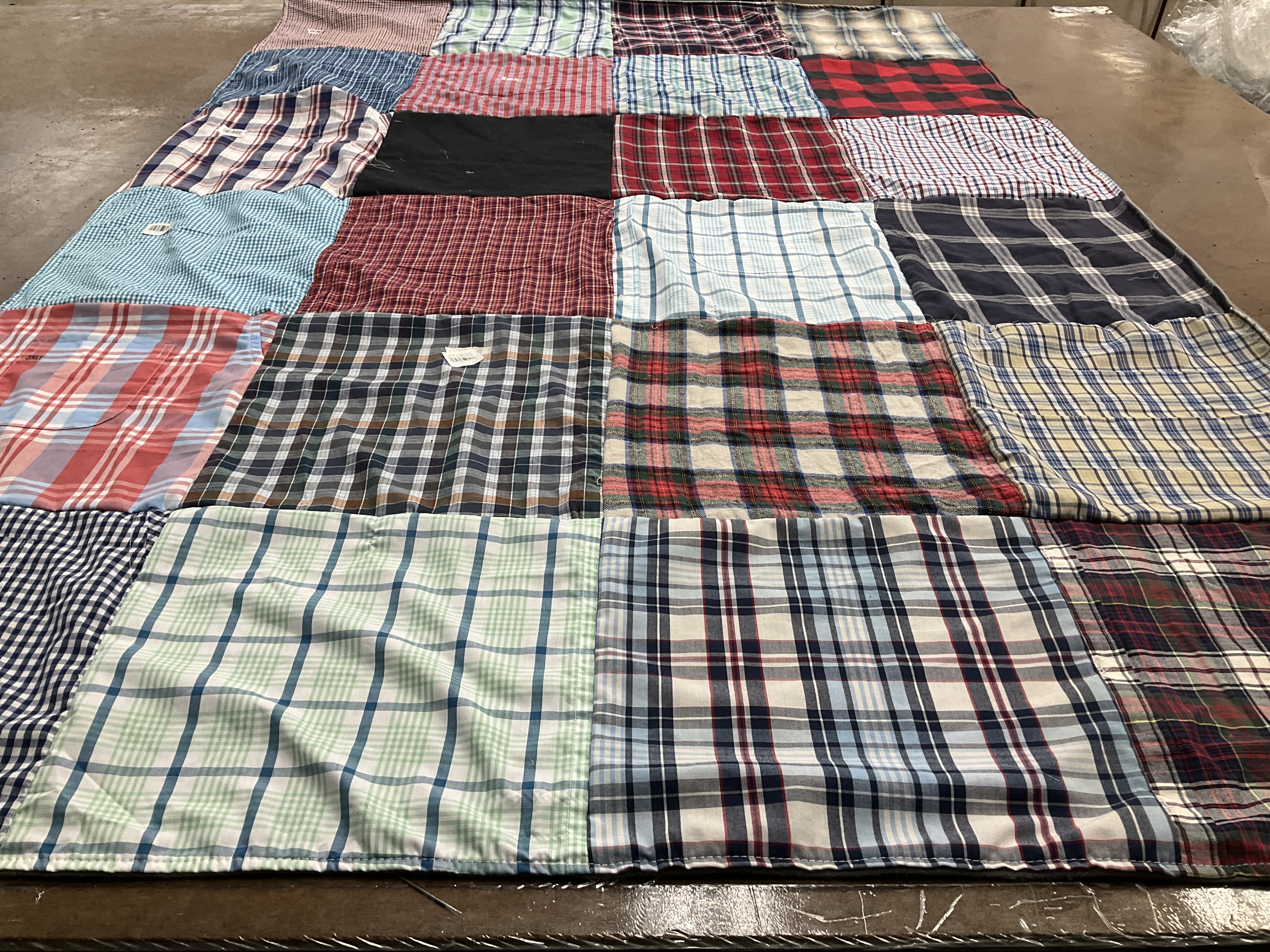 T-shirt quilt by Julia from SC