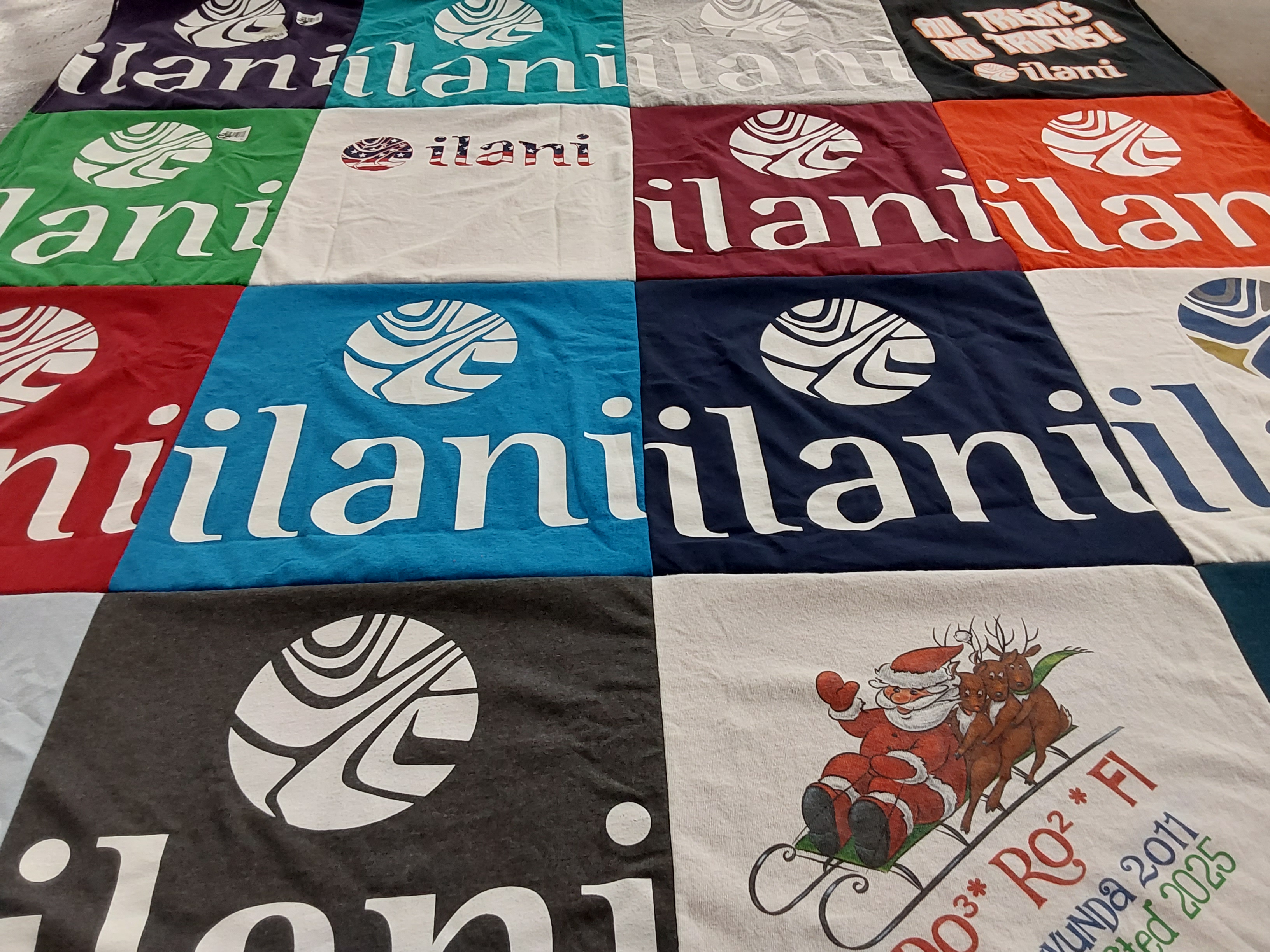 T-shirt quilt by LINDA from WA