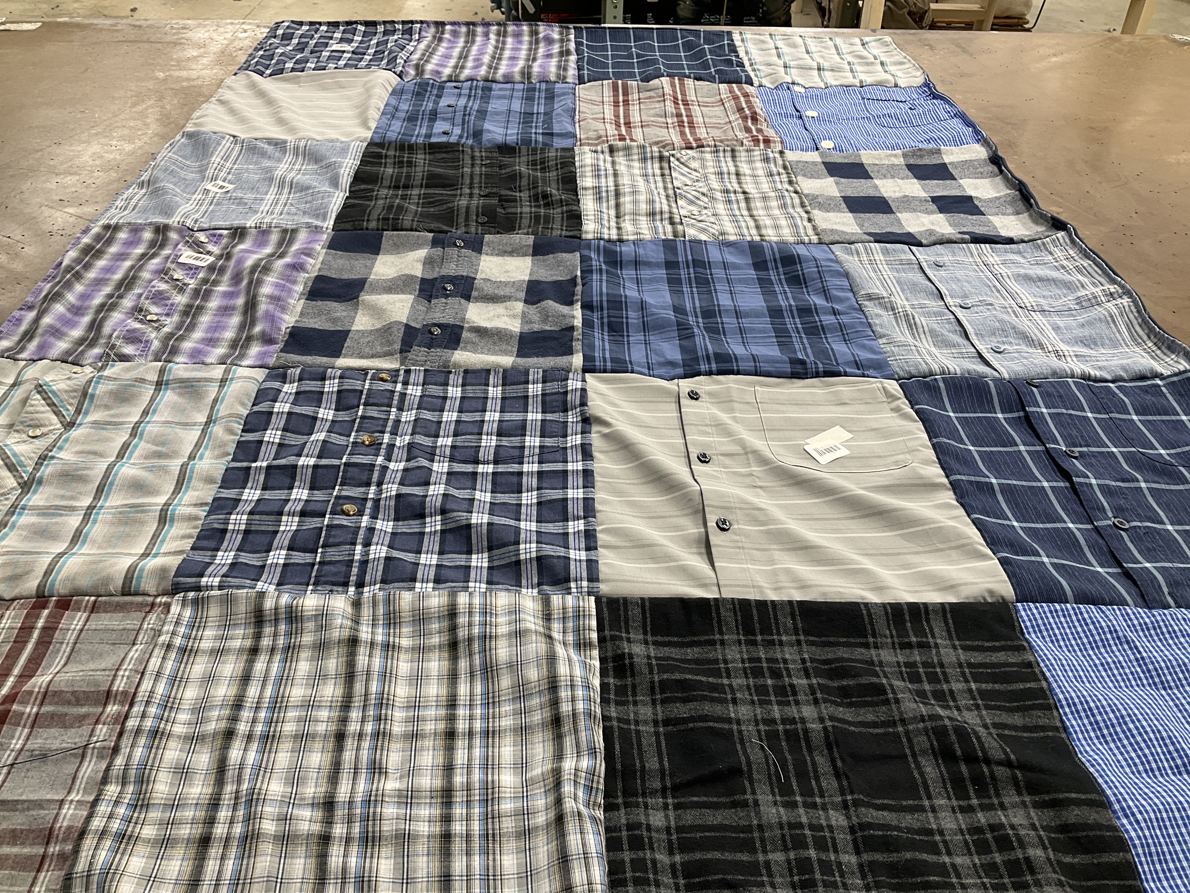 T-shirt quilt by Virginia from TX
