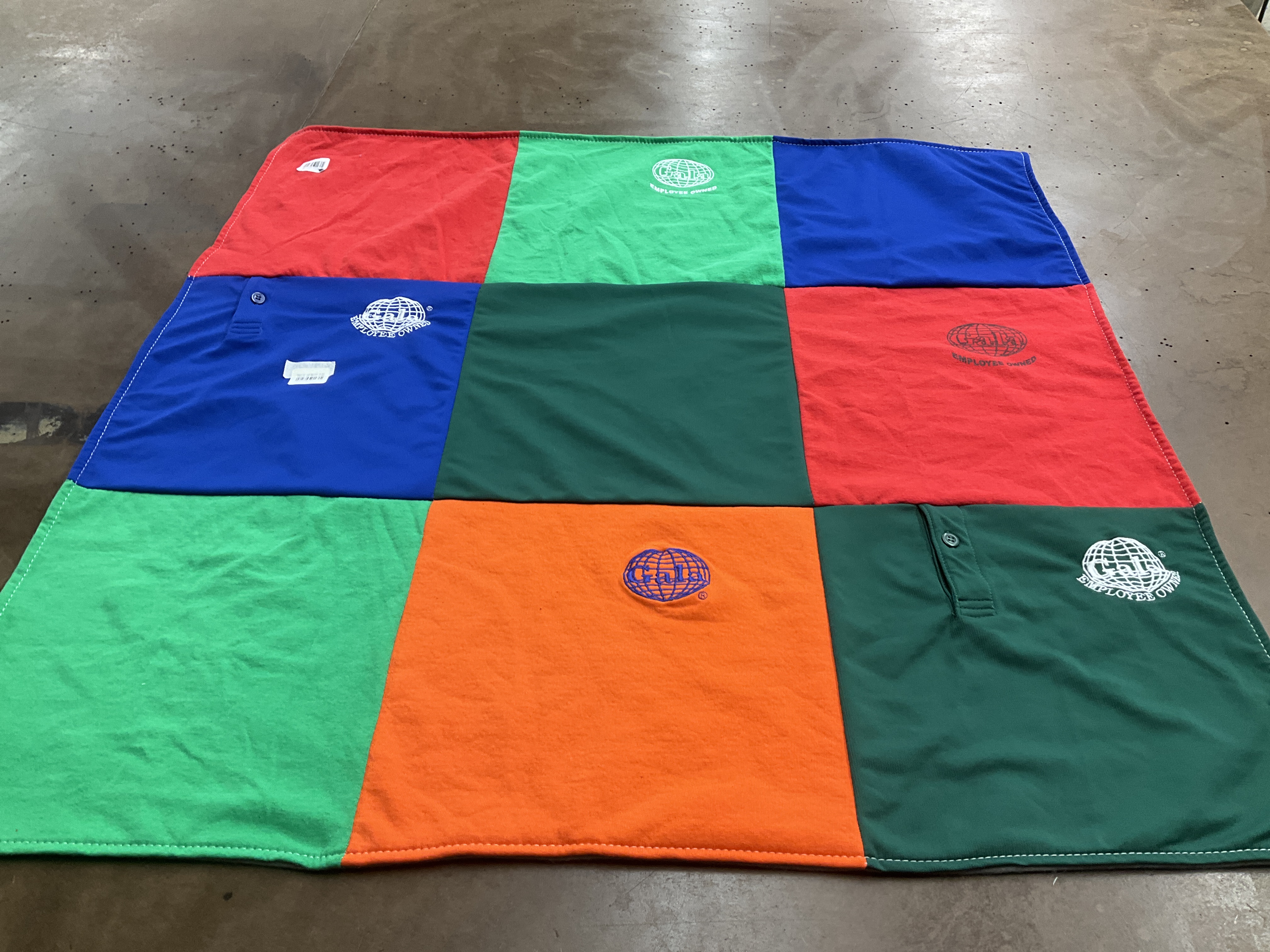 T-shirt quilt by Robin from VA