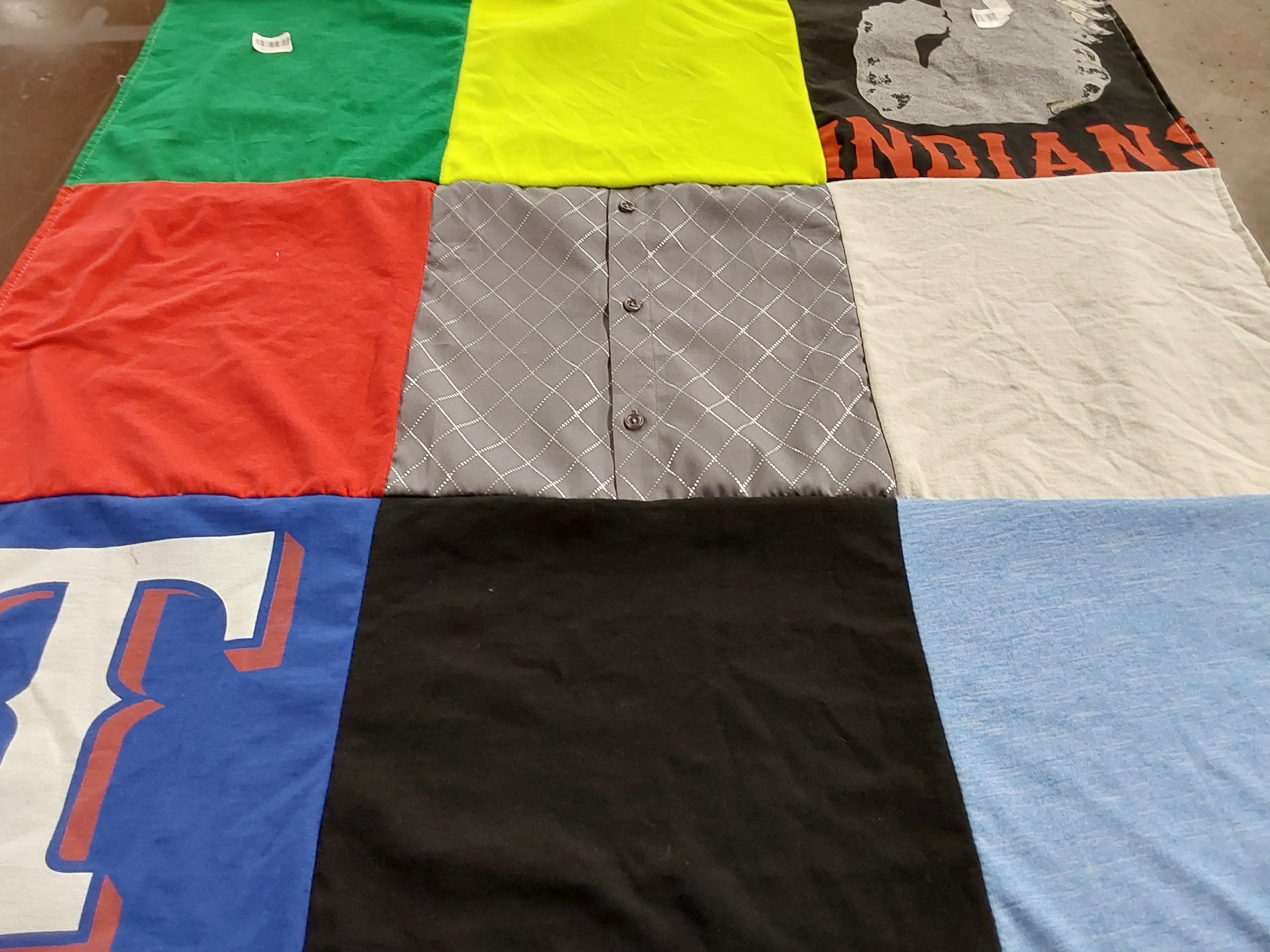 T-shirt quilt by Elisa from CA