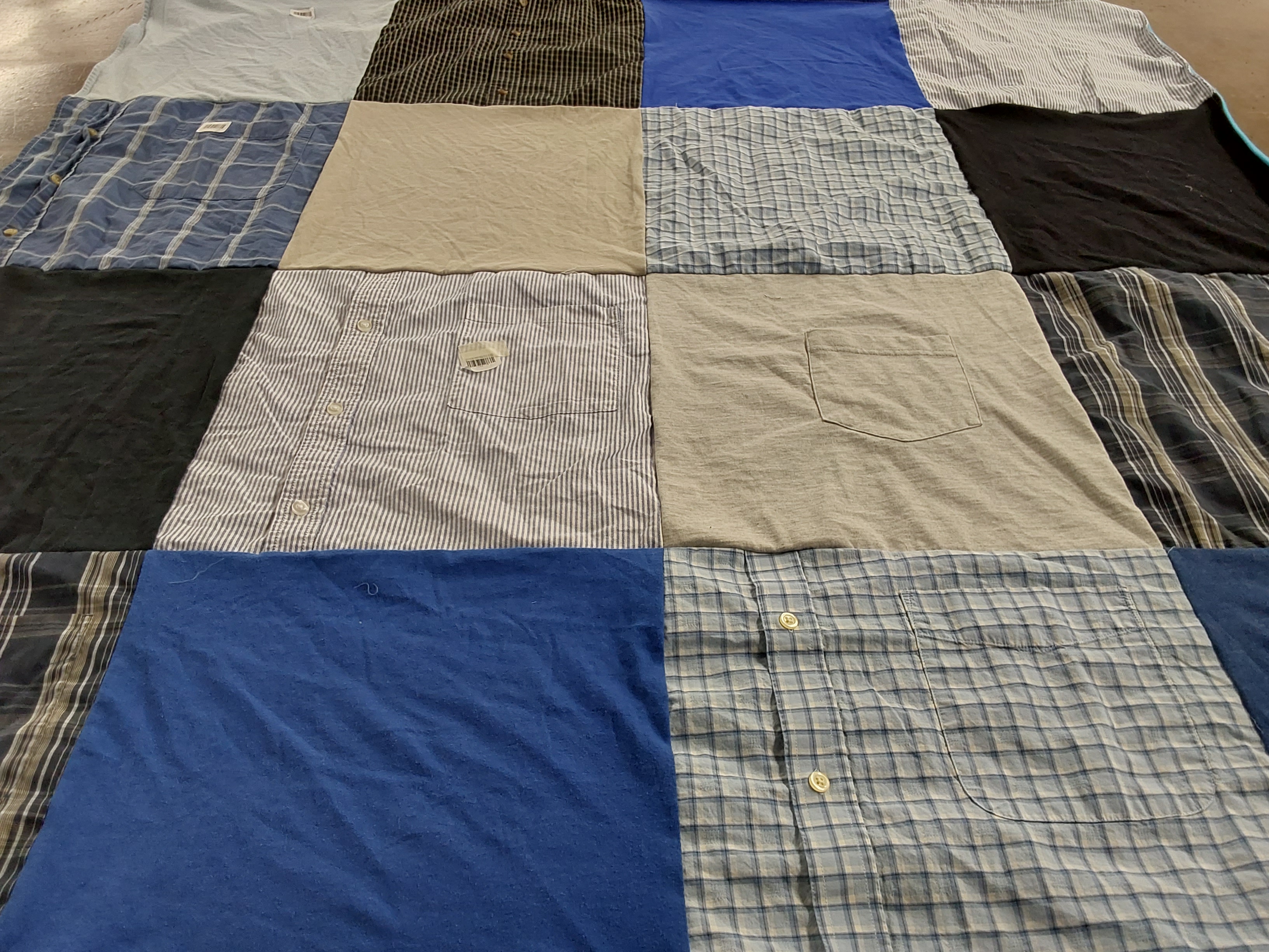 T-shirt quilt by Geralyn from ME
