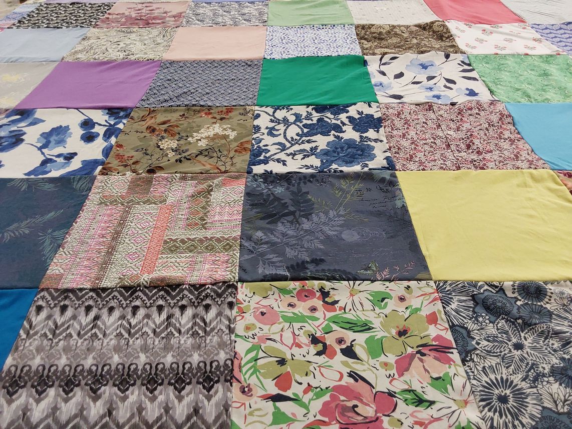 T-shirt quilt by Amber from NY