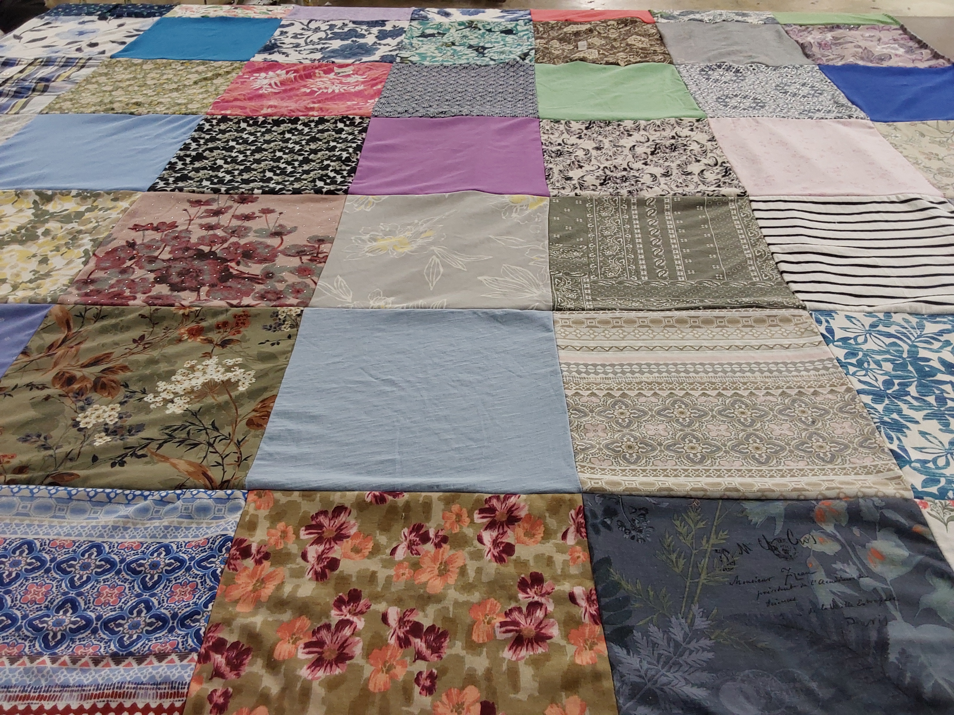 T-shirt quilt by Amber from NY
