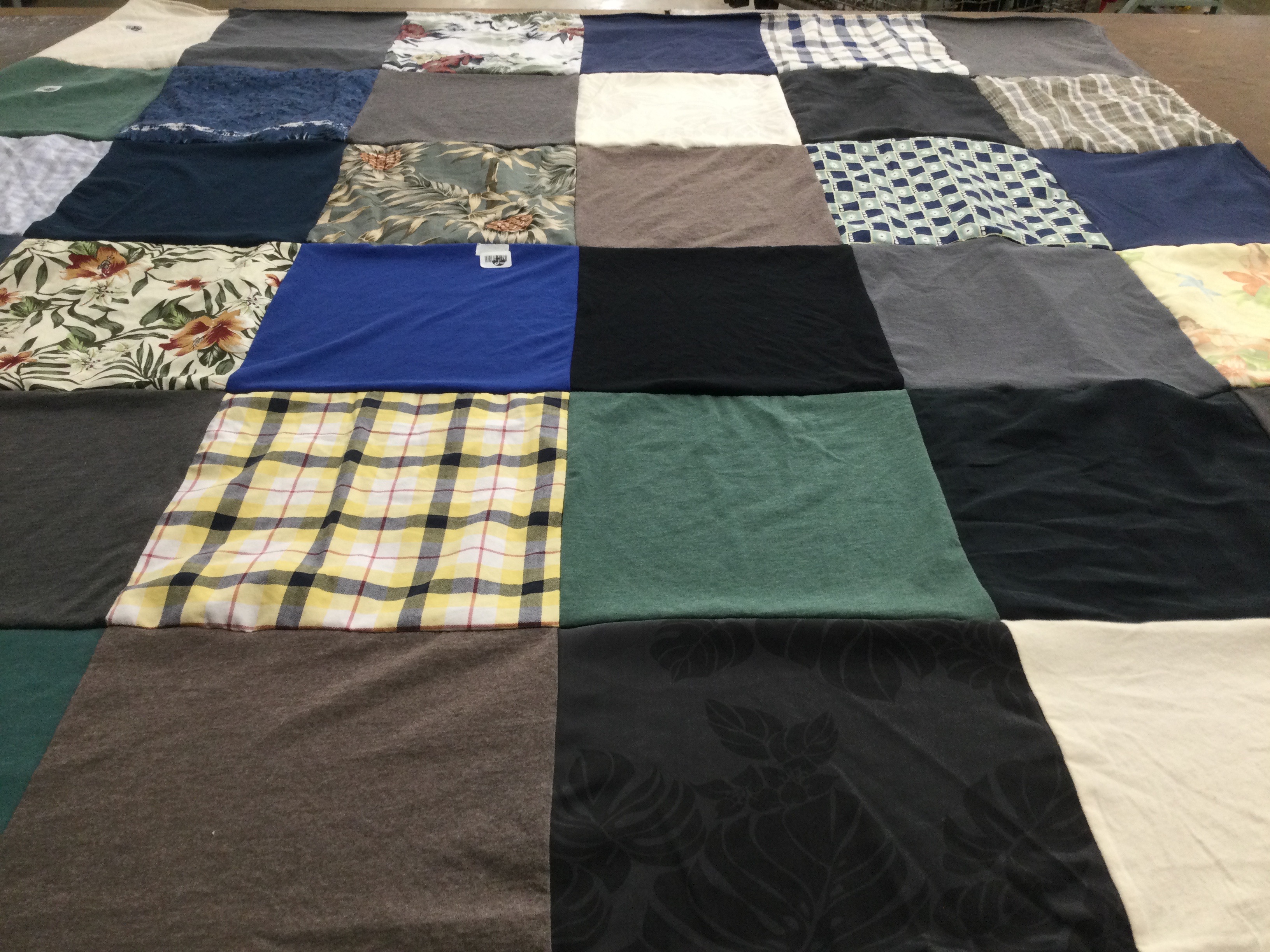T-shirt quilt by Lesa from CA