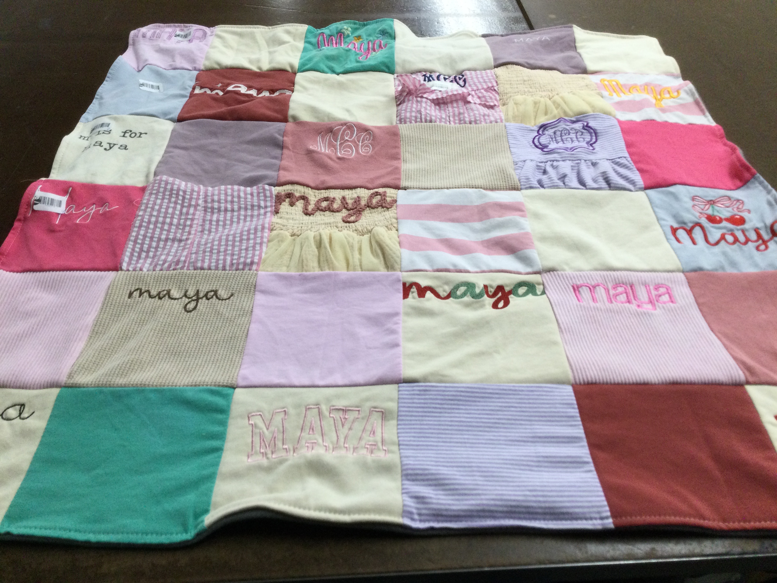 T-shirt quilt by Ronnie from CA
