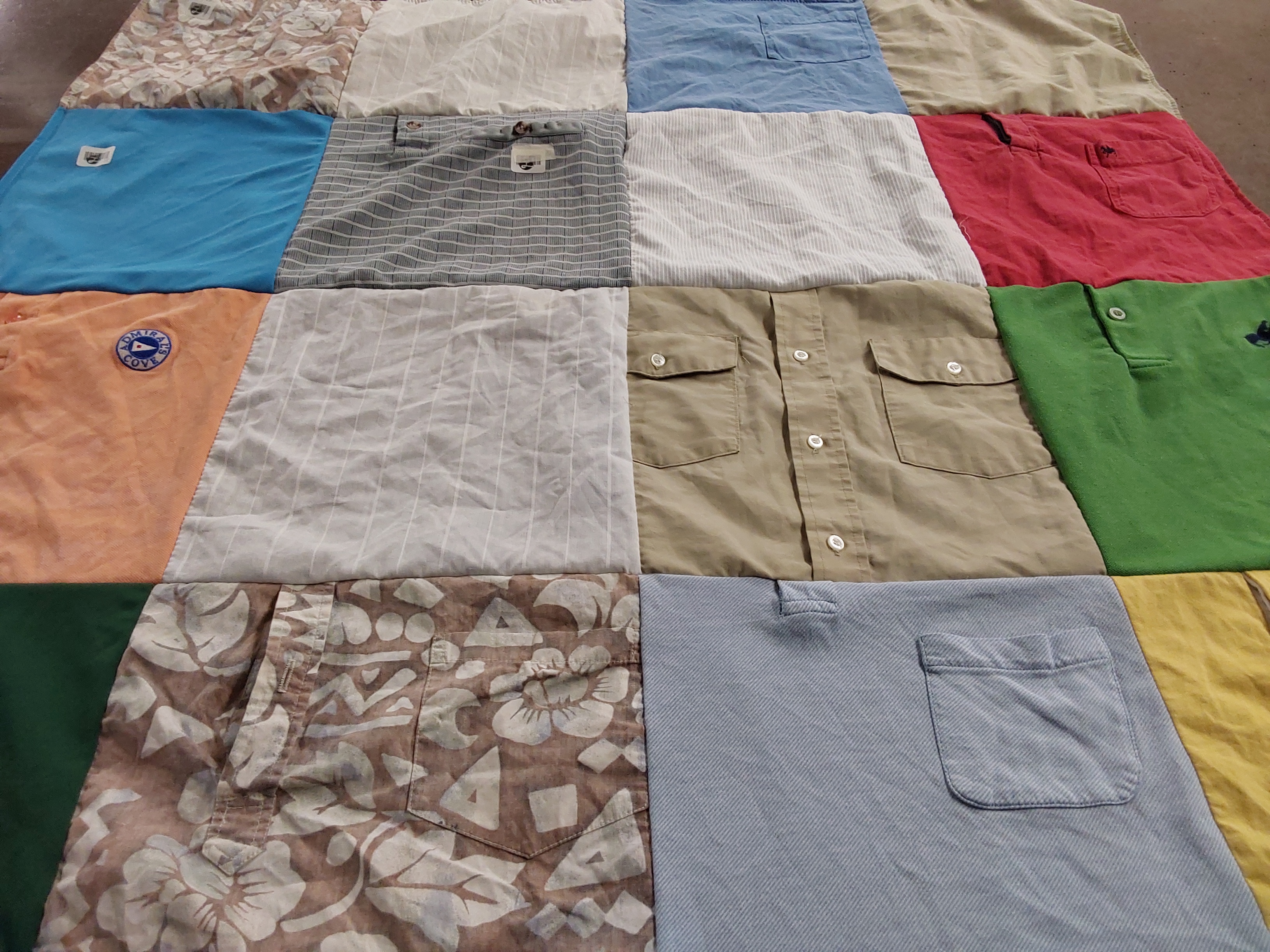 T-shirt quilt by Barbara from NY