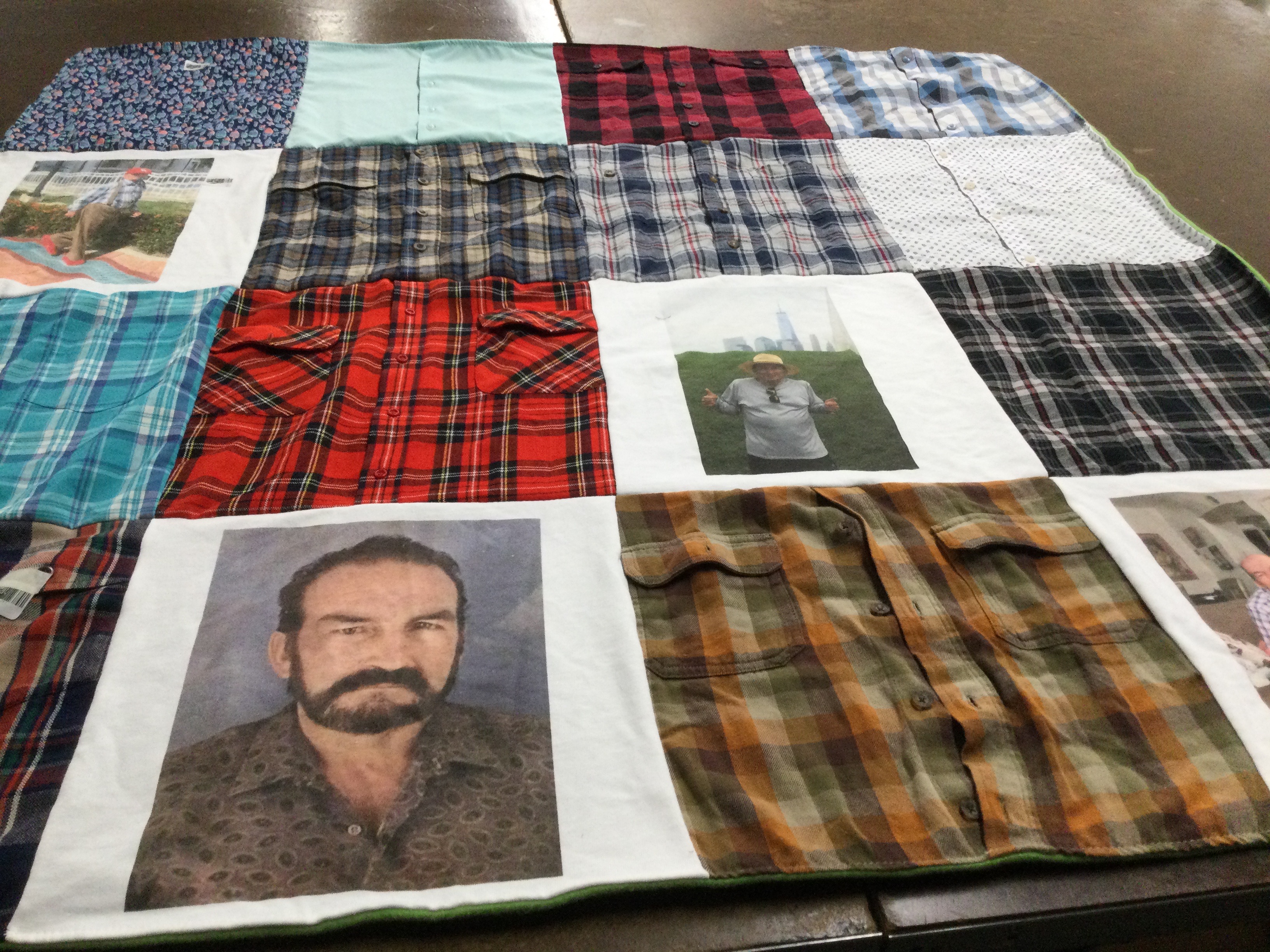 T-shirt quilt by Sandra from NJ