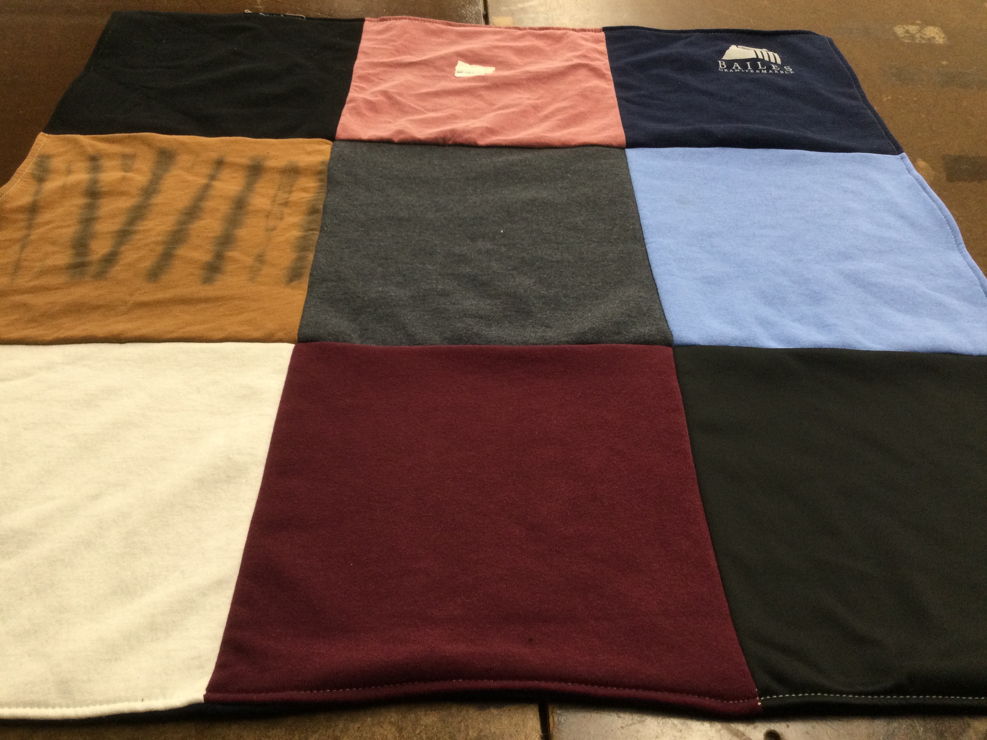 T-shirt quilt by Karla from SC