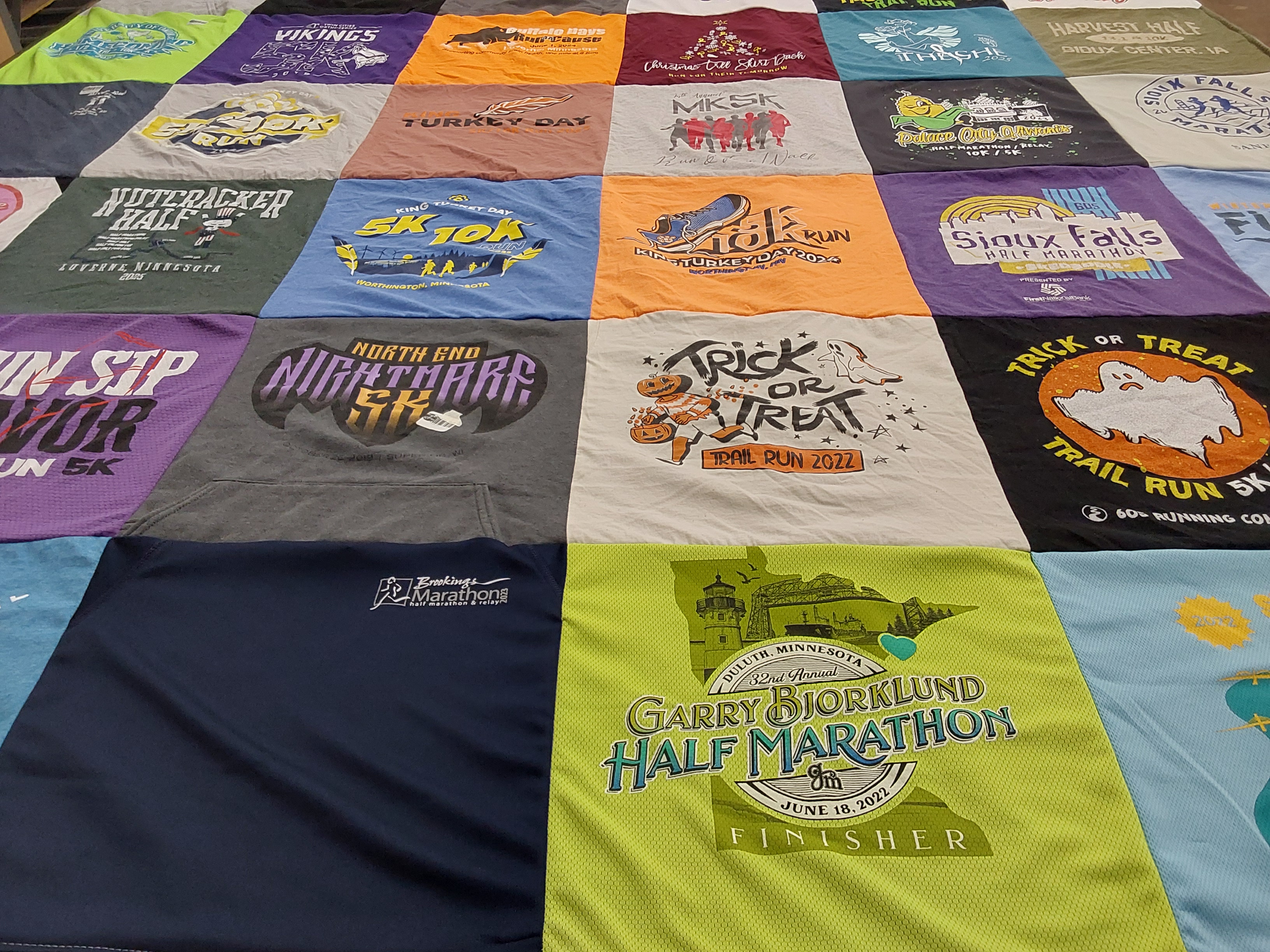T-shirt quilt from university of minnesota by Jennifer from MN