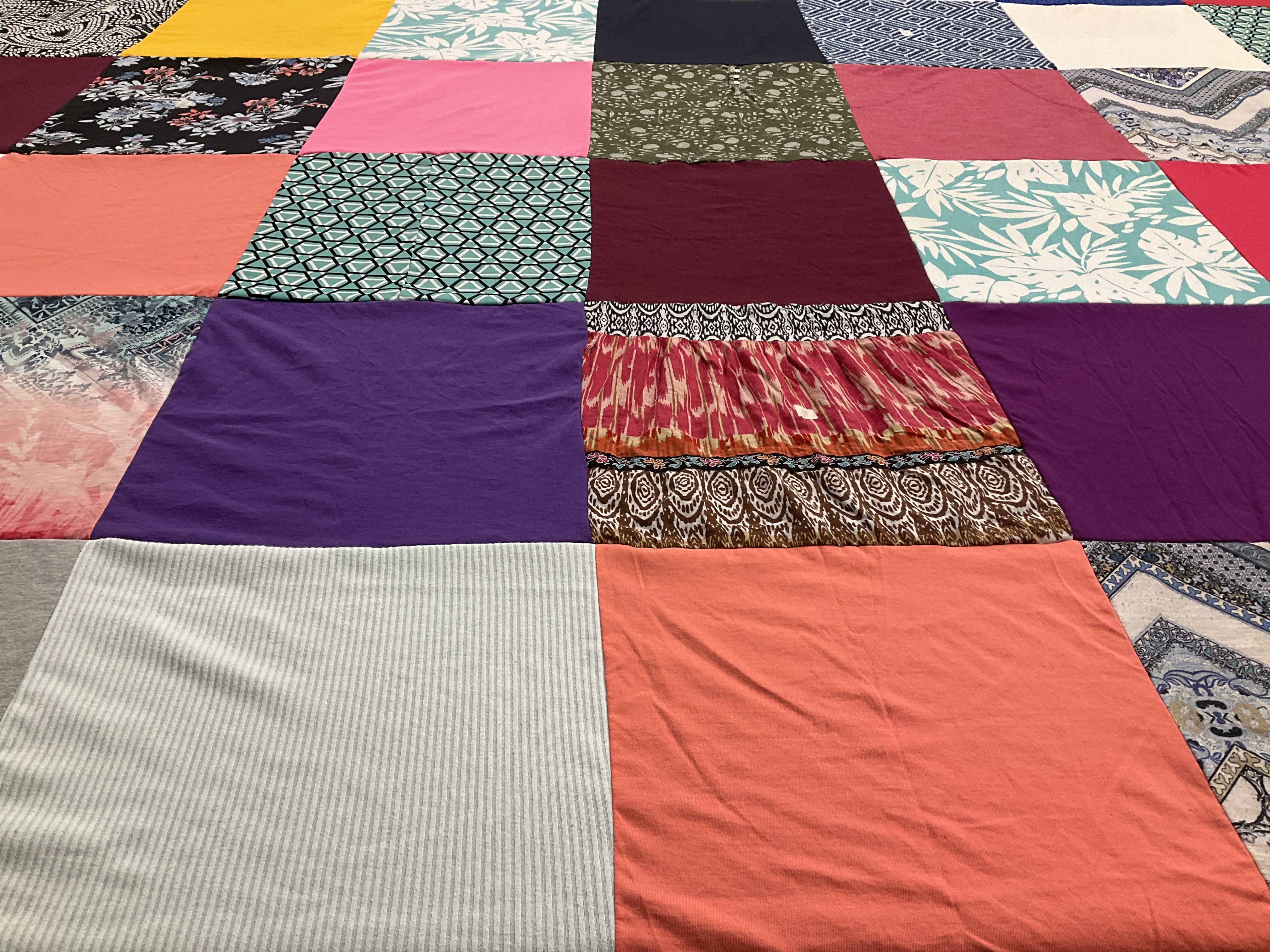T-shirt quilt by Allan from AZ