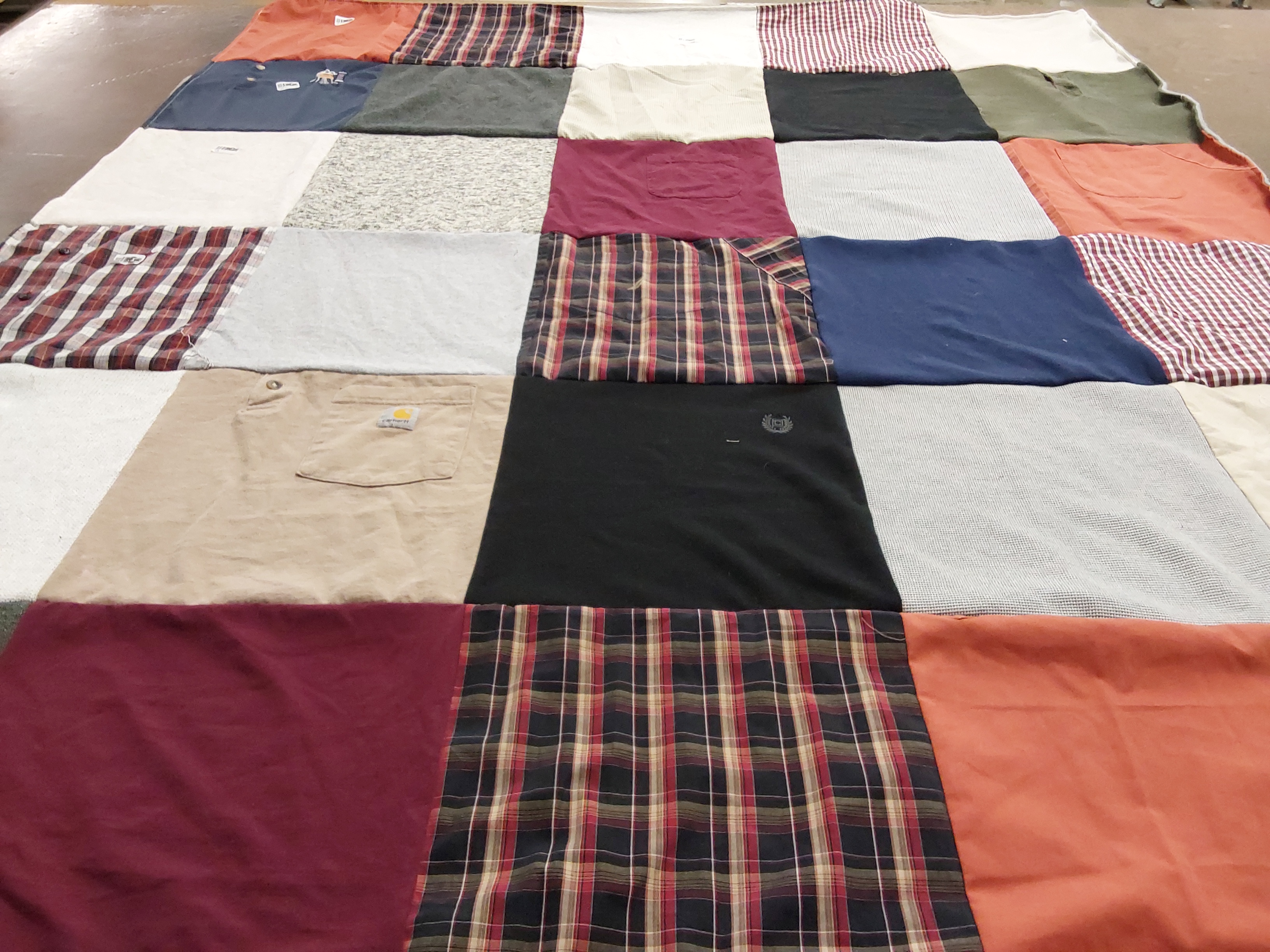 T-shirt quilt by Lisa from OH