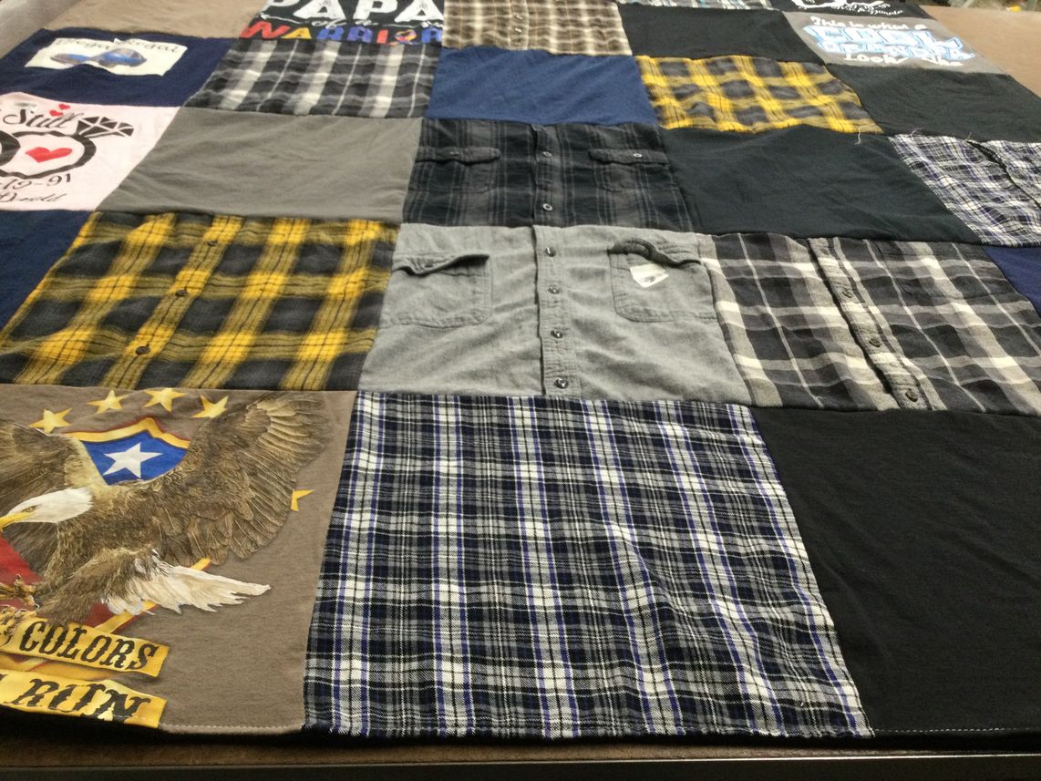 T-shirt quilt by Kris-Ann from MA