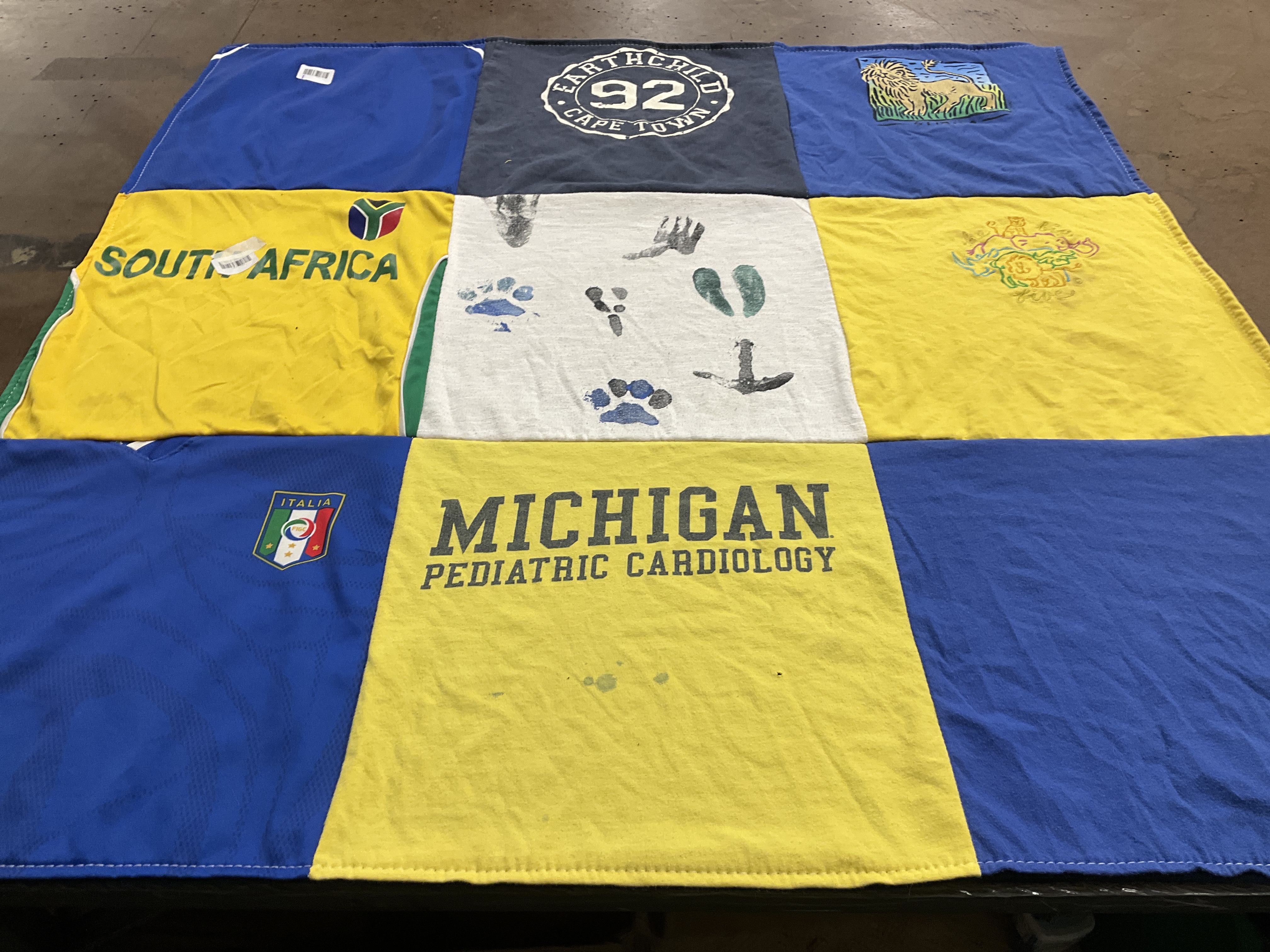T-shirt quilt by Kristin from MI