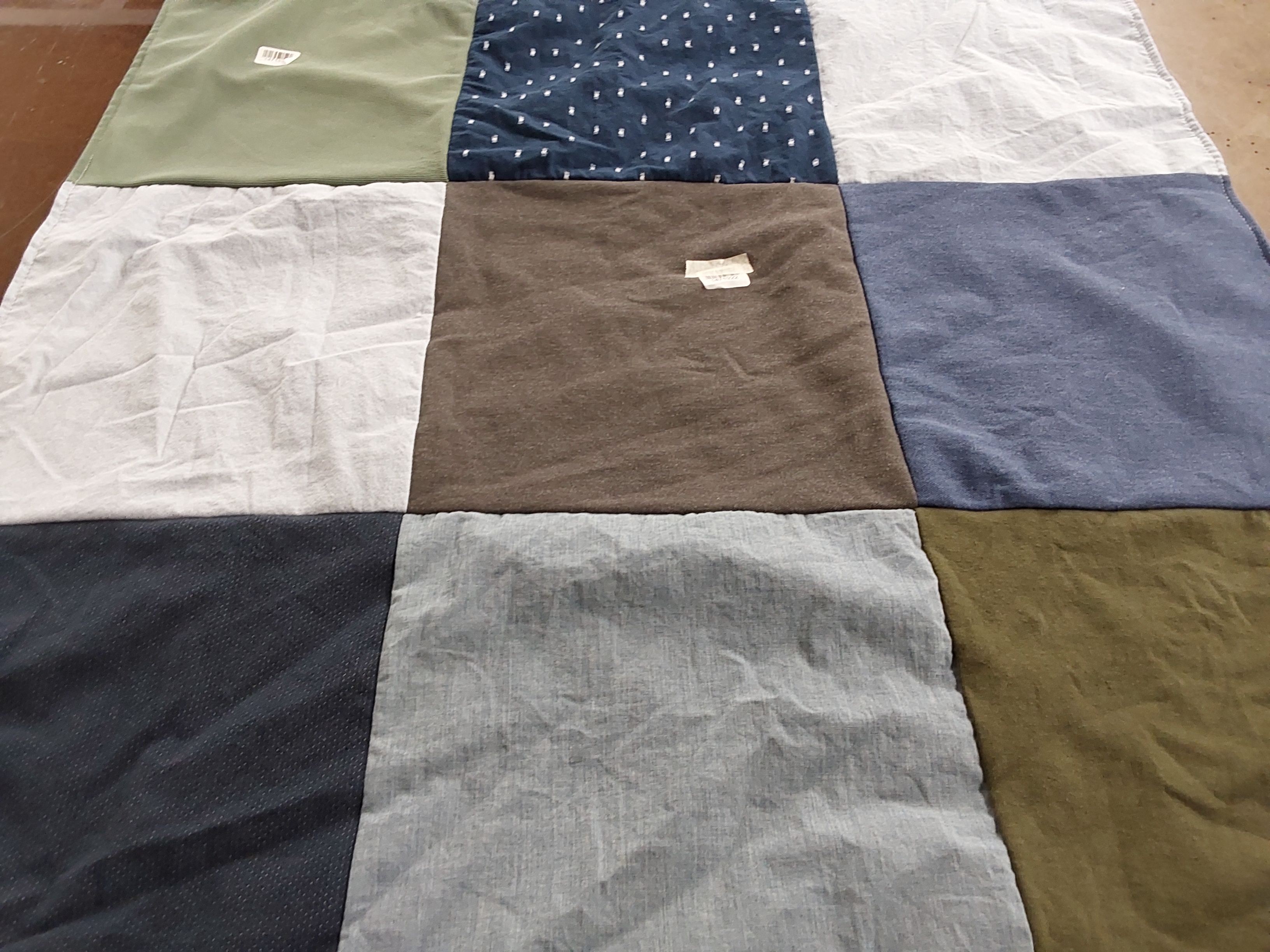 T-shirt quilt by Christin from CA