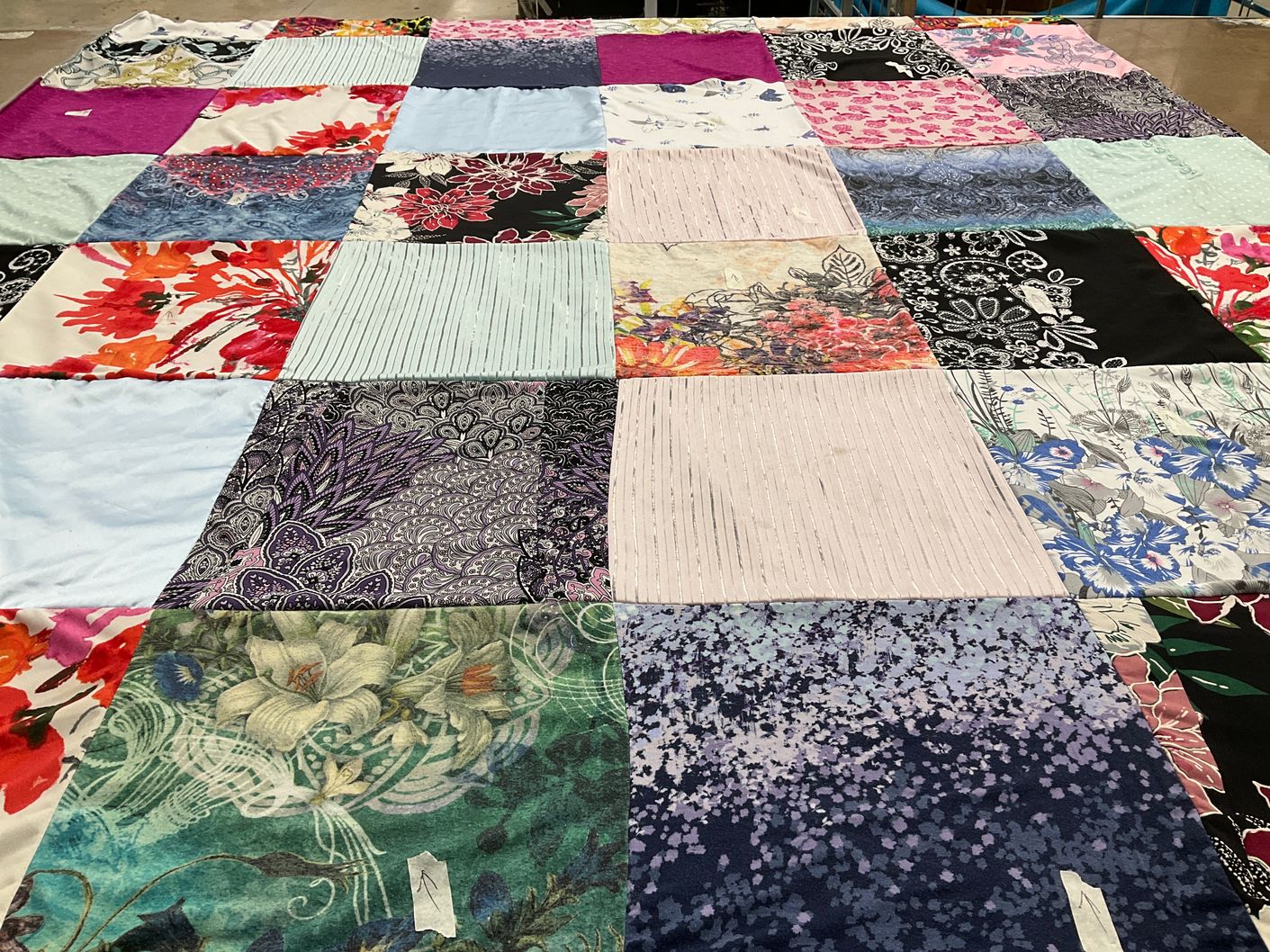 T-shirt quilt with sewing, crafting themes by Tanya from GA