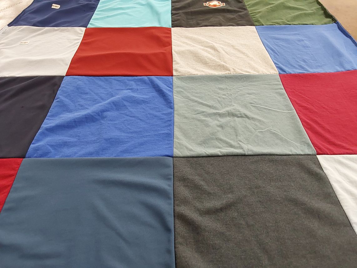 T-shirt quilt by Laura from TN