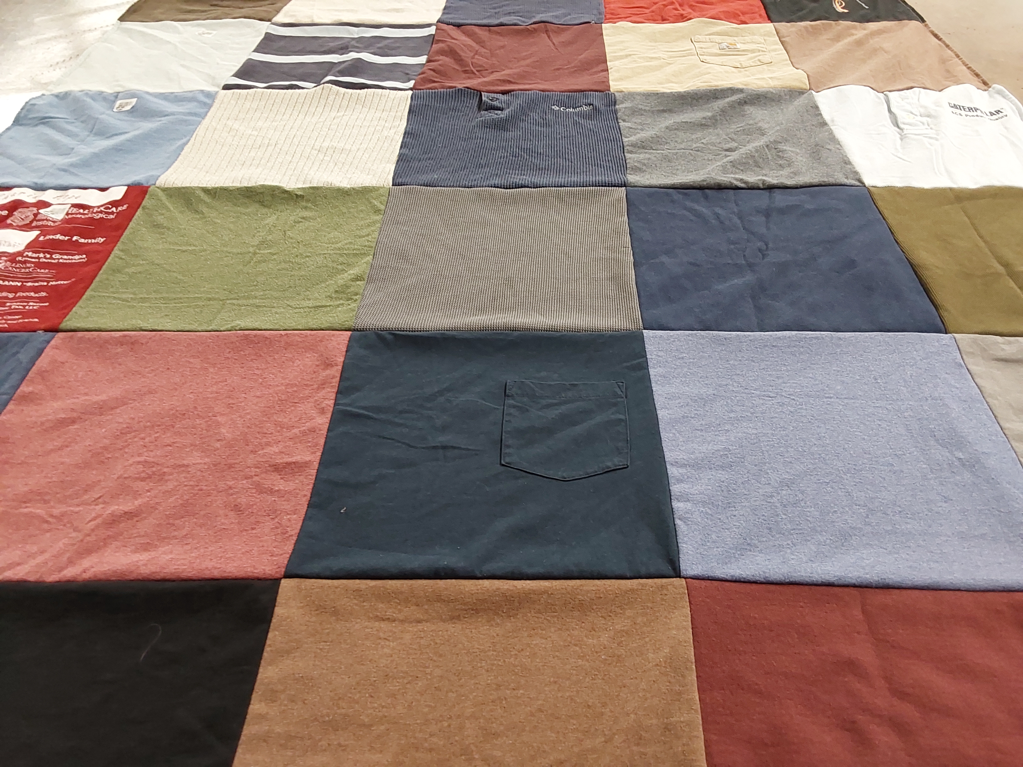 T-shirt quilt by Lindsey from IL