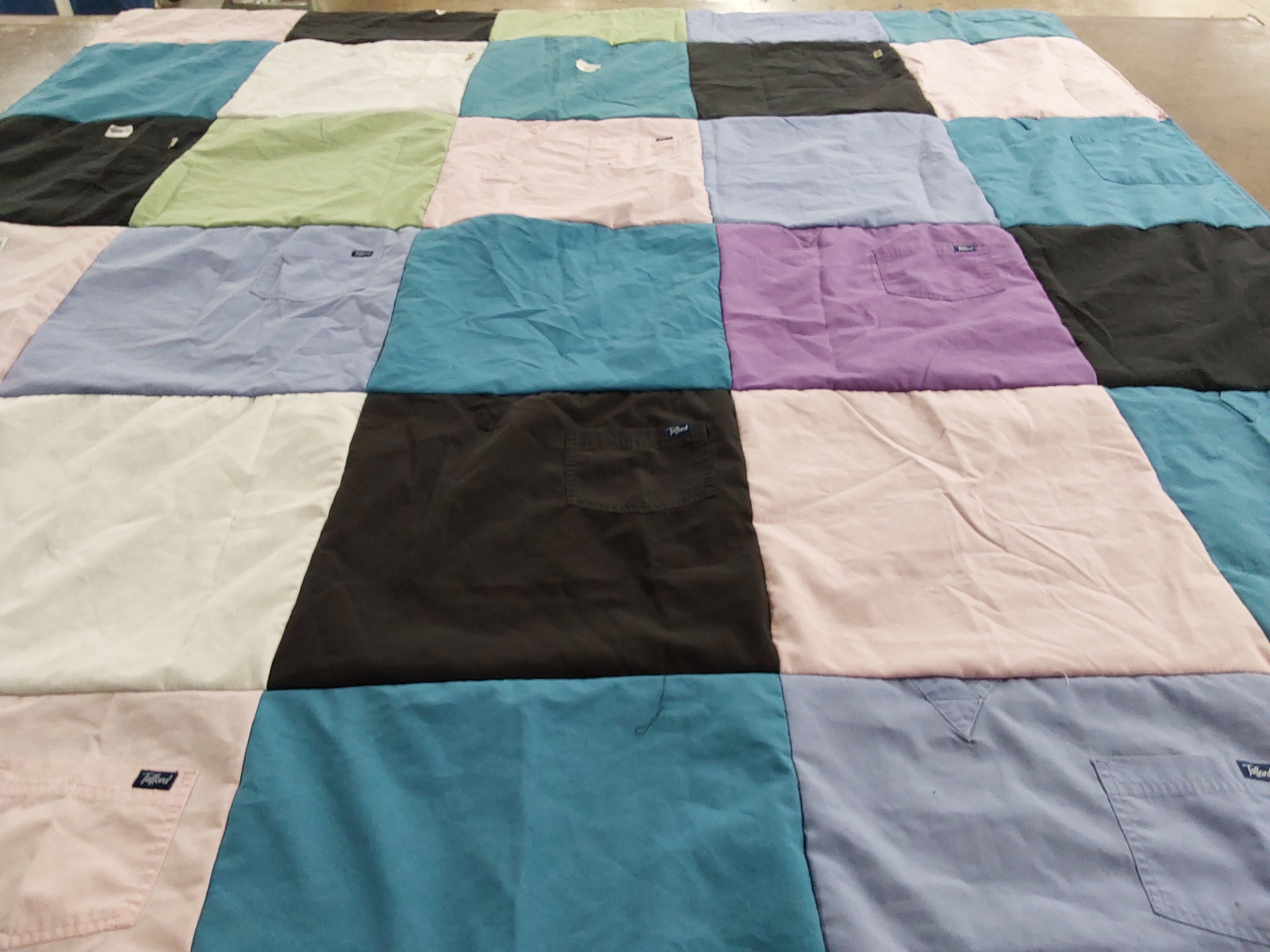 T-shirt quilt by Bridget from MT