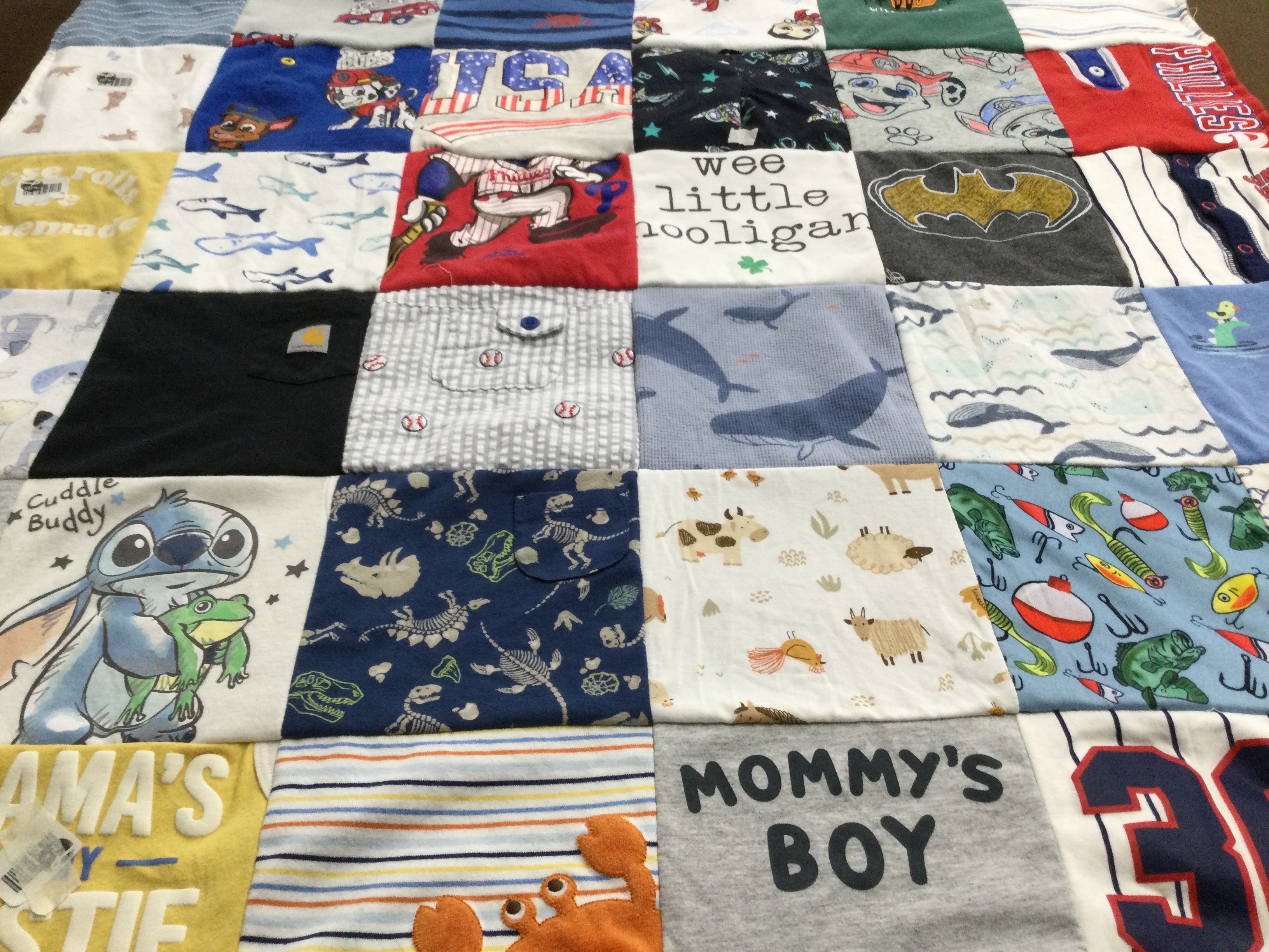 T-shirt quilt from university of texas at san antonio by Taylor from DE
