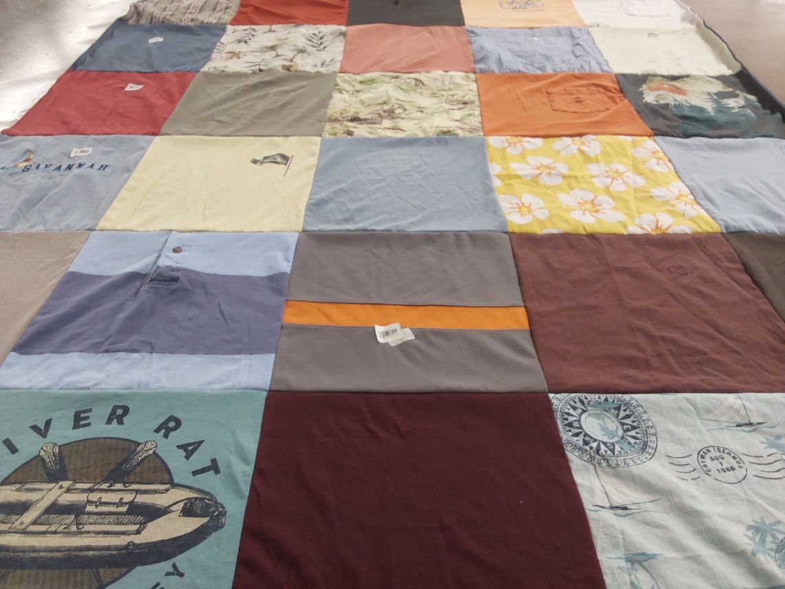 T-shirt quilt by Susan from TN