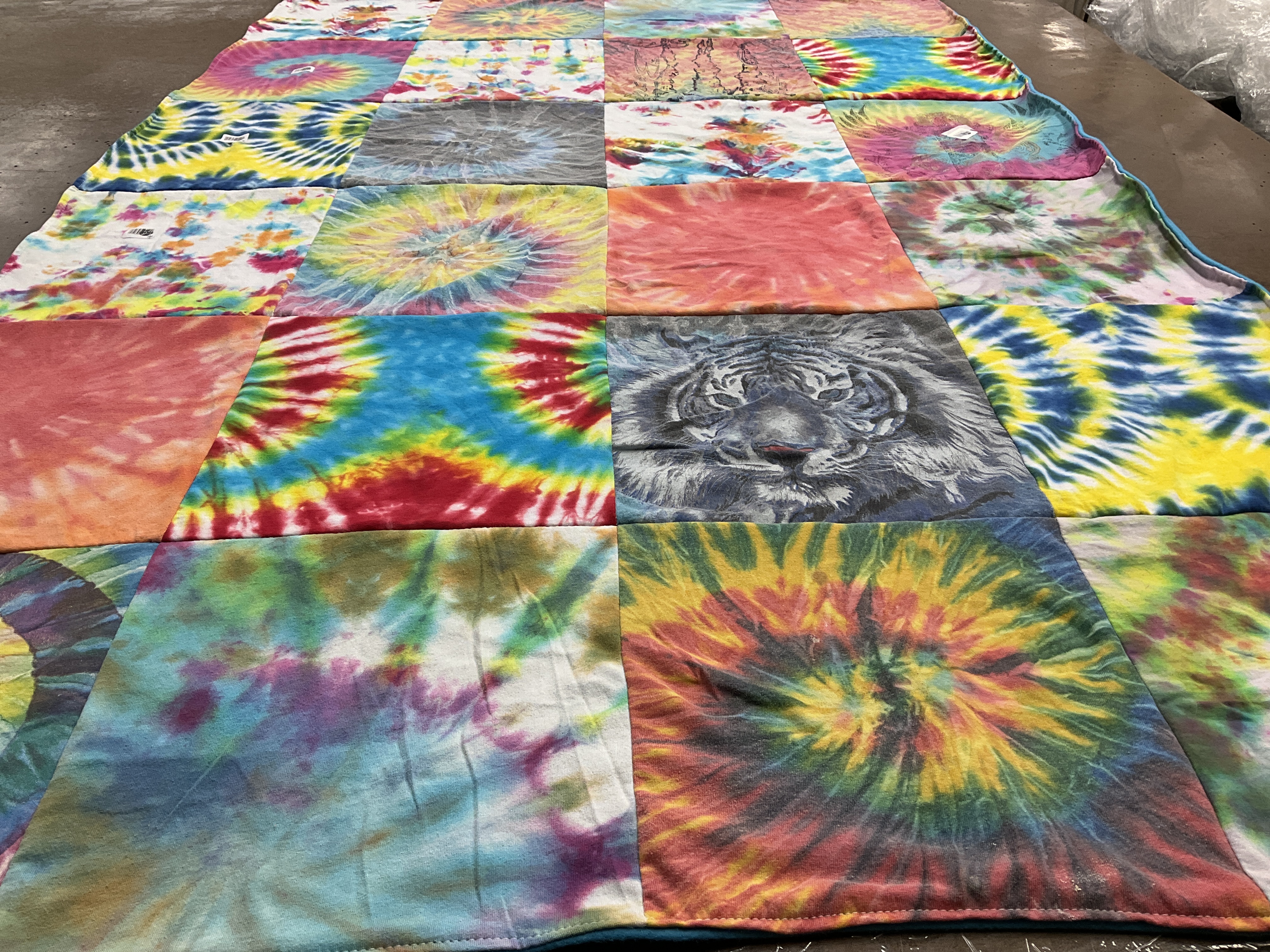 T-shirt quilt with art, nature themes by Tabitha from NC