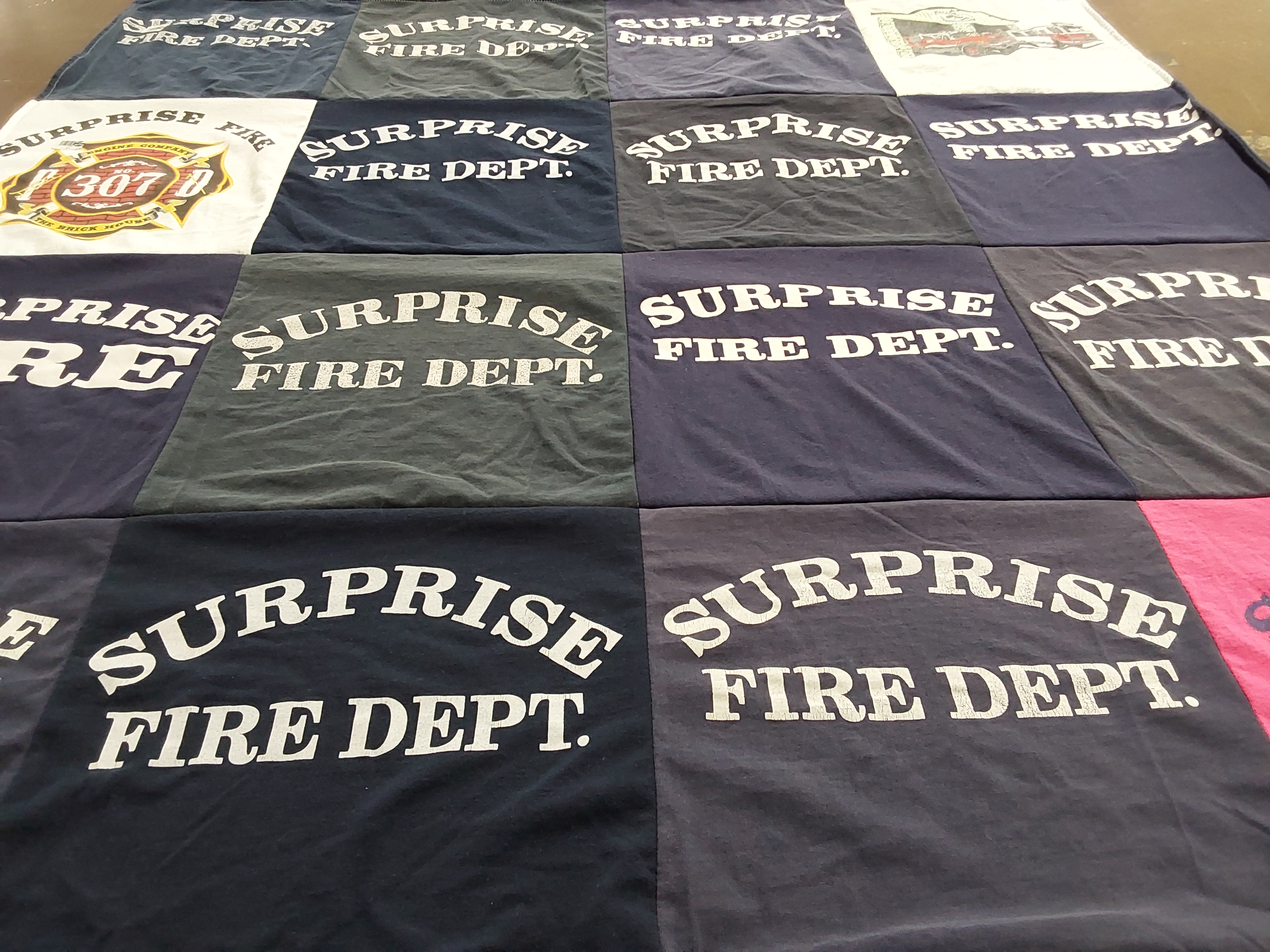 T-shirt quilt by Briana from AZ