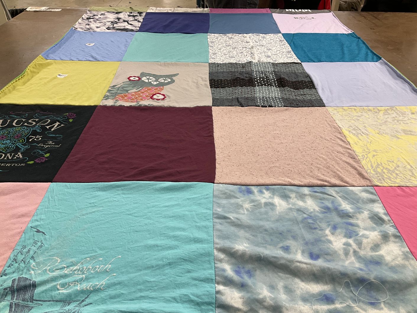 T-shirt quilt by Teresa from DE