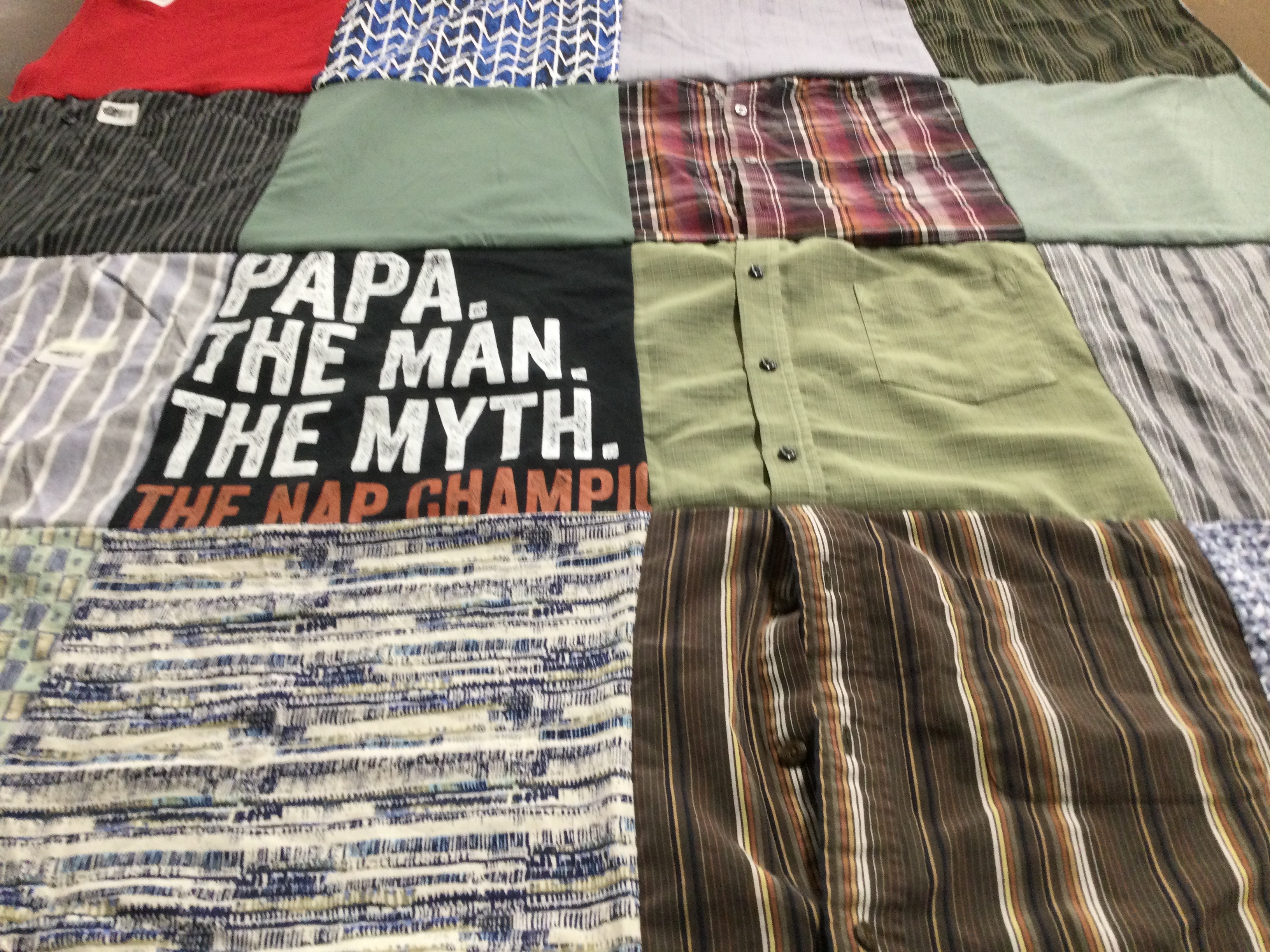T-shirt quilt by Alison from FL