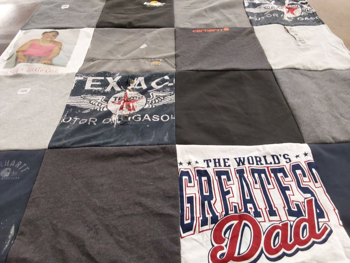T-shirt quilt by Hailey from PA