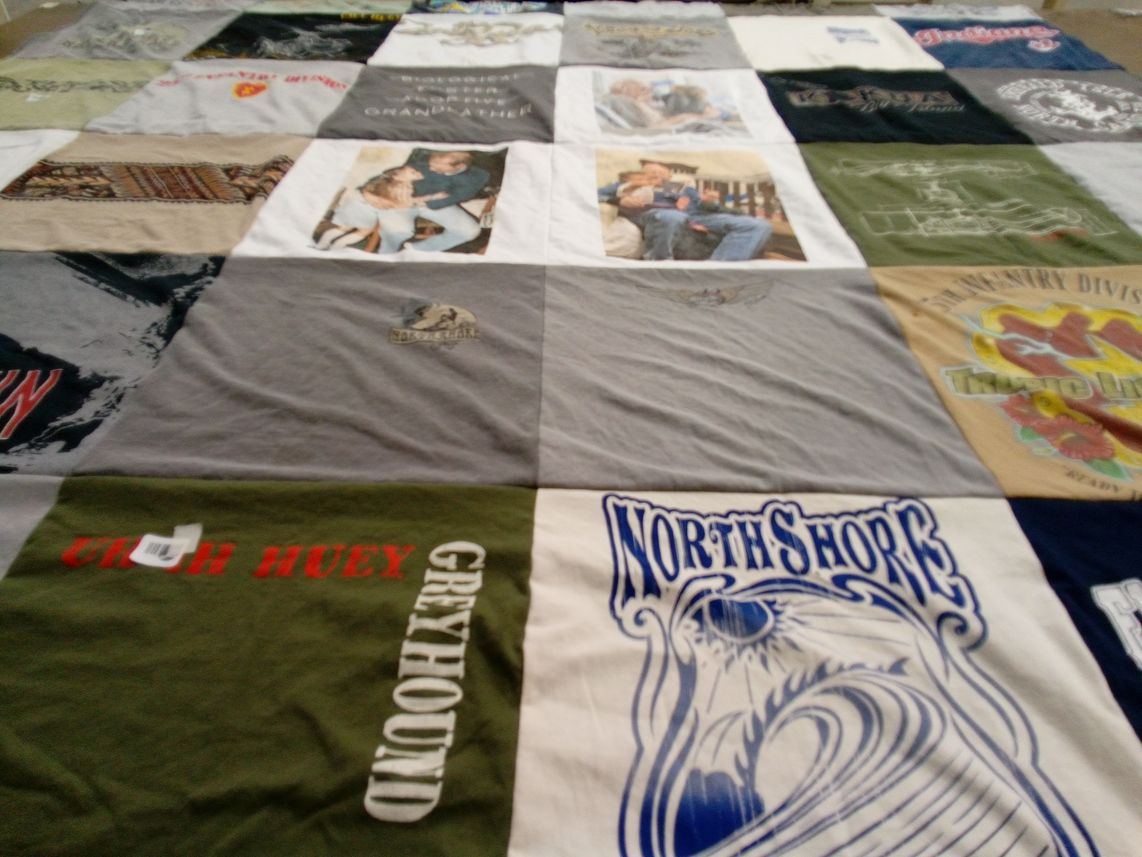 T-shirt quilt by Abigail from OH