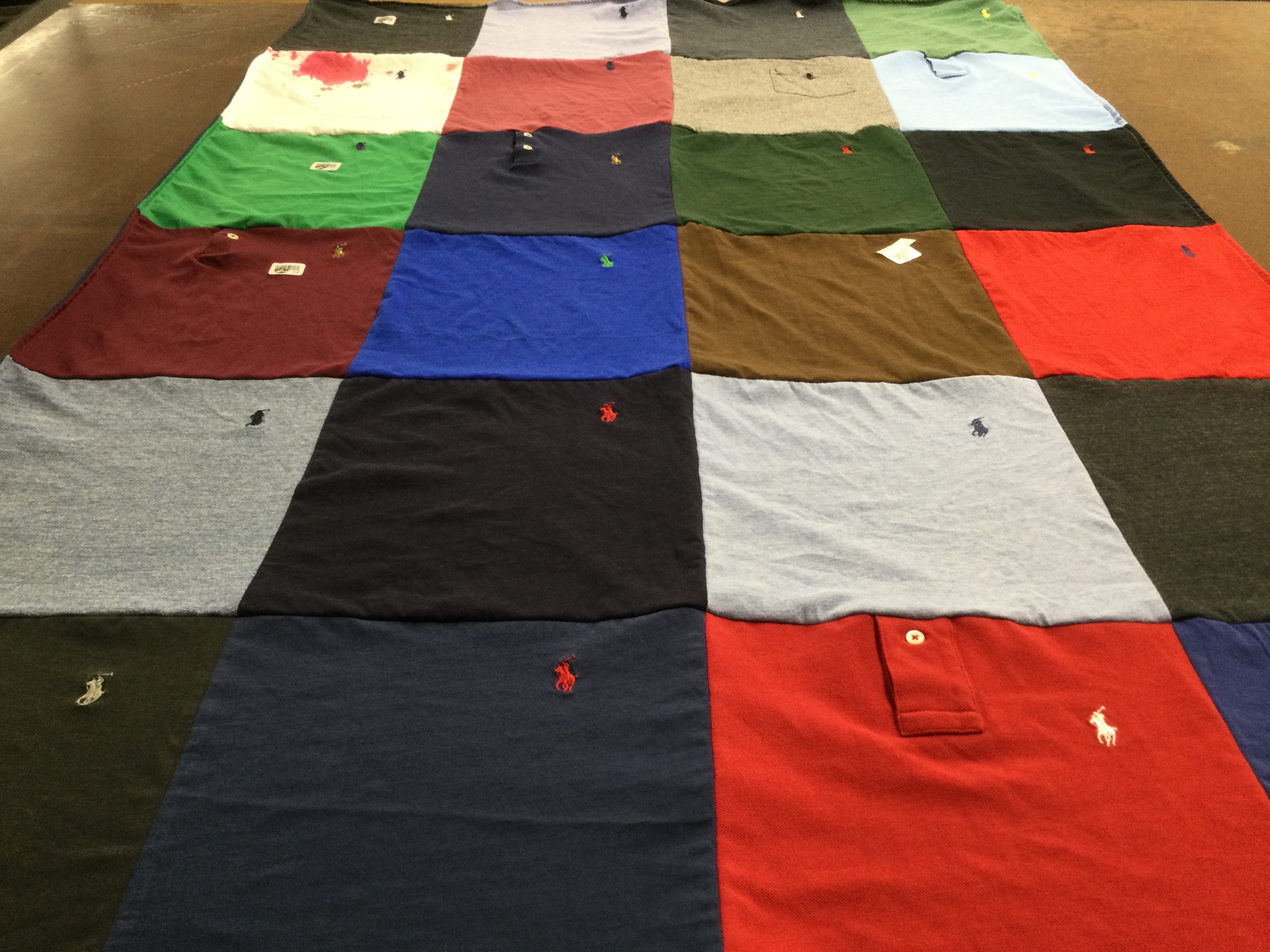 T-shirt quilt by Joanne from MD